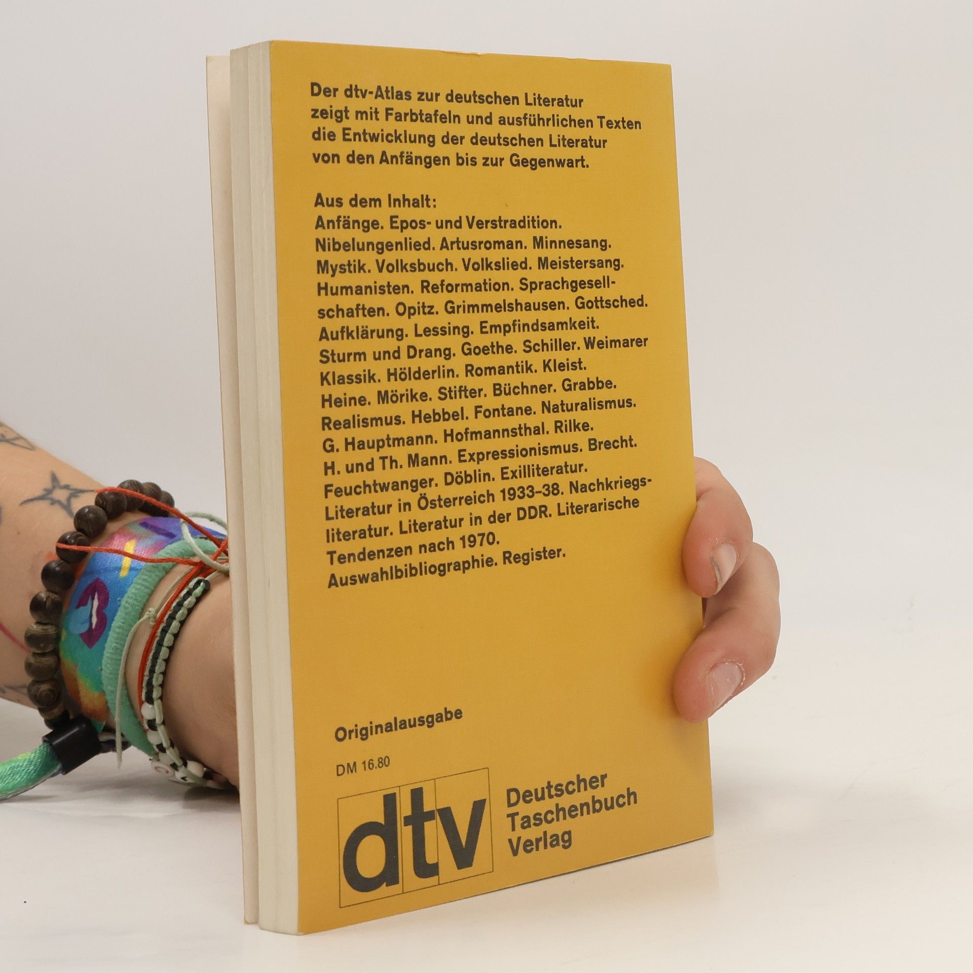 Horst Dieter Schlosser dtv-Atlas : Deutsche Literatur