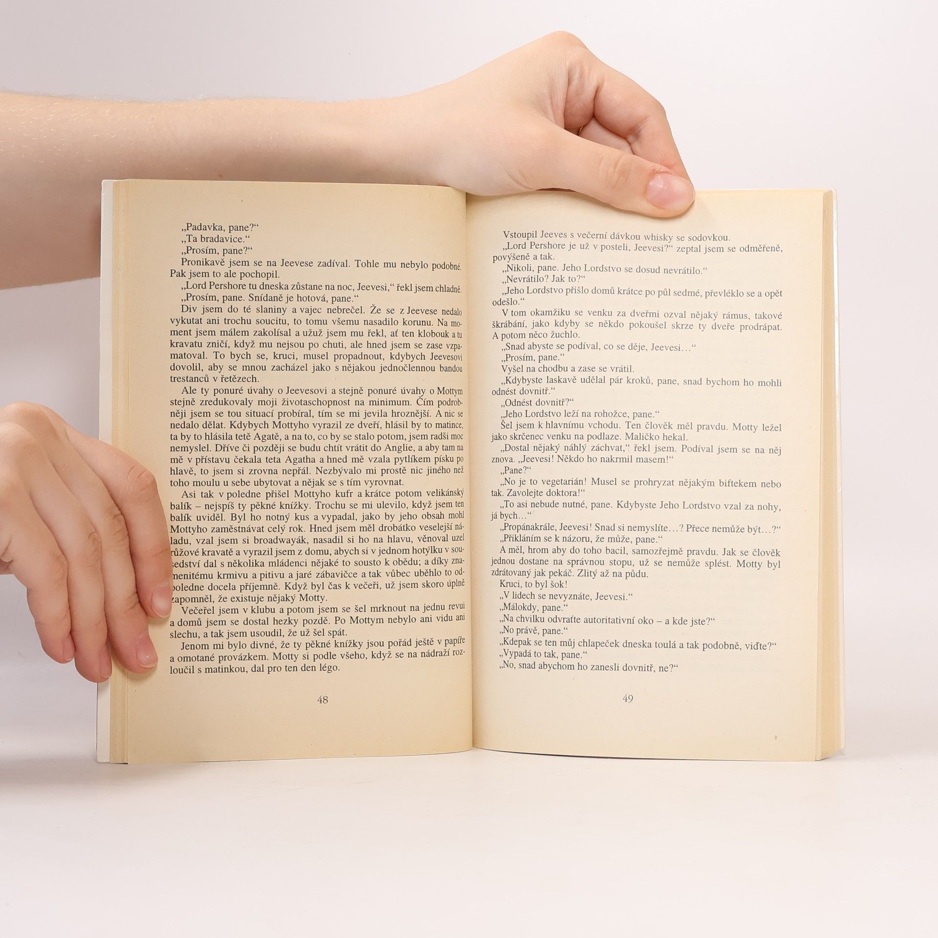 Pelham Wodehouse Případů se ujímá Jeeves