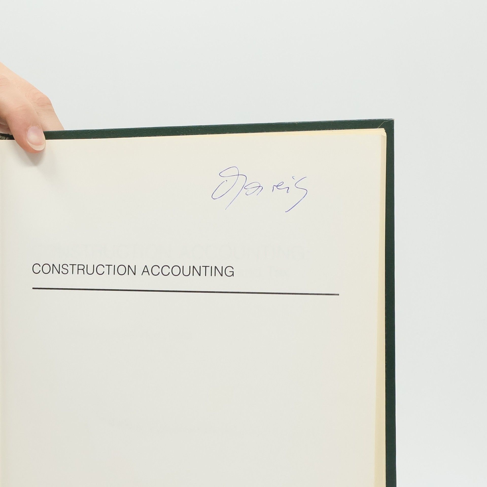 James J. Adrian Construction Accounting