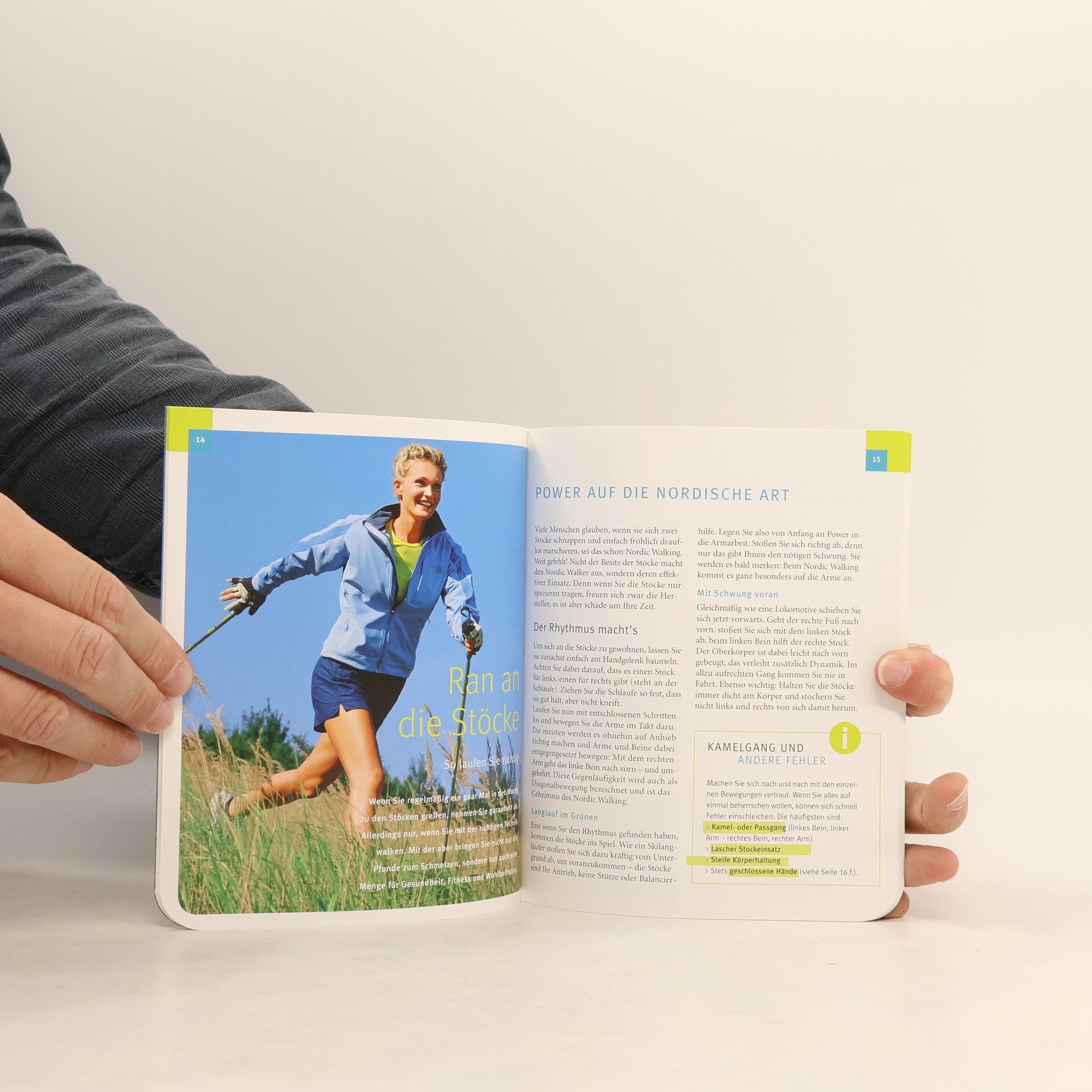 Mathias R. Schmidt Schlank mit Nordic Walking