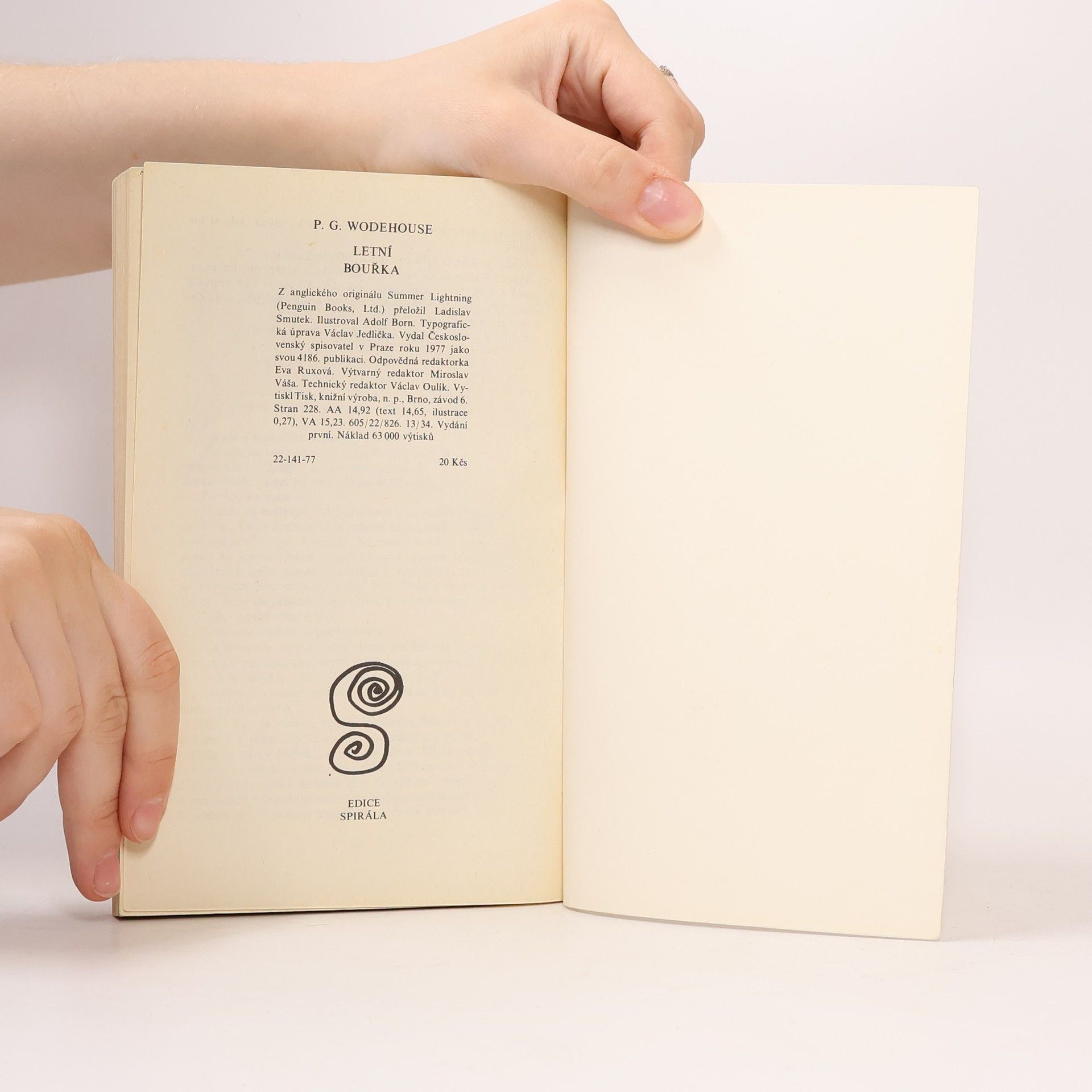 Pelham Wodehouse Letní bouřka