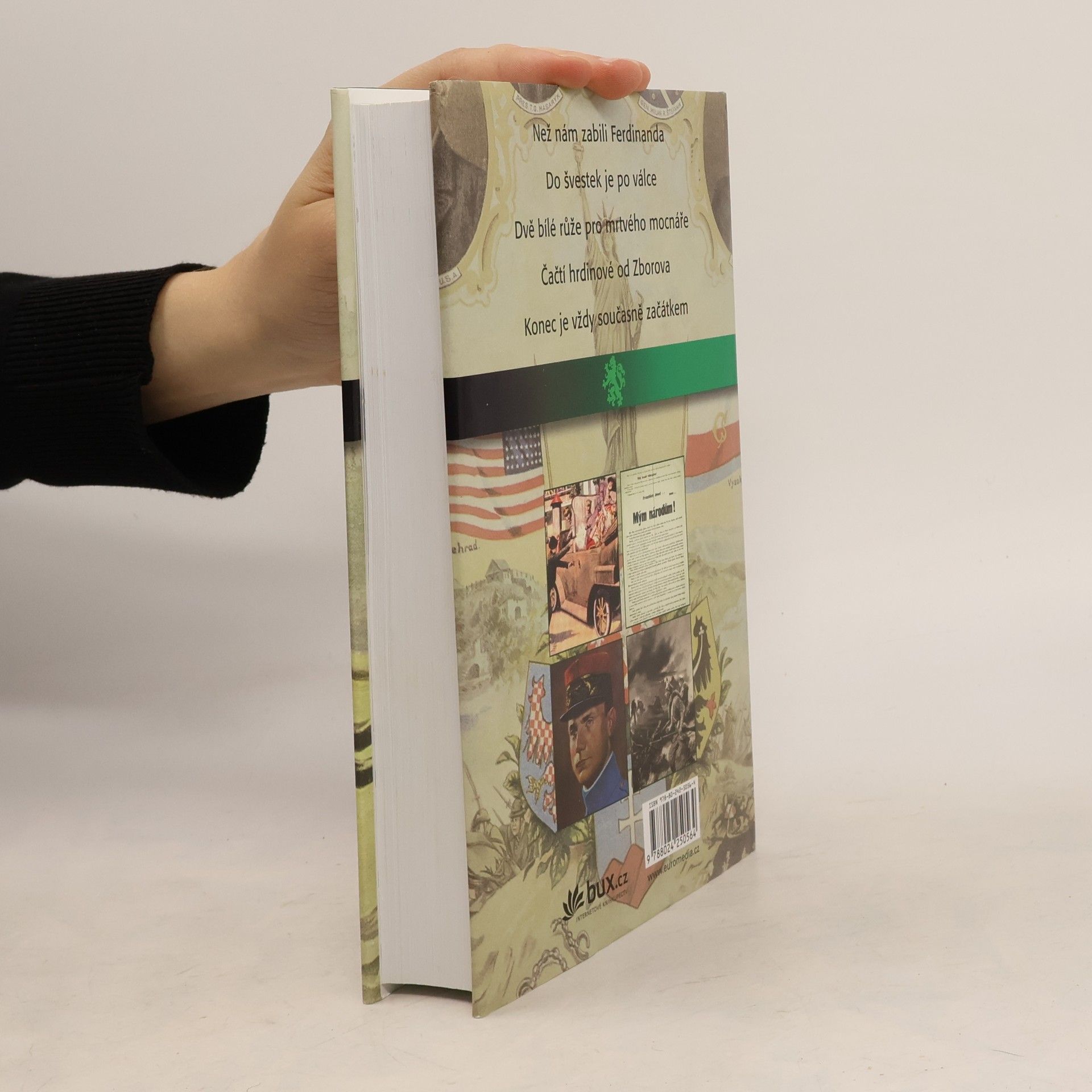 Jiří Bílek Bílá místa české historie 4. díl, 20. století : 1. část, do vzniku Československa. Naplněný sen profesora filozofie