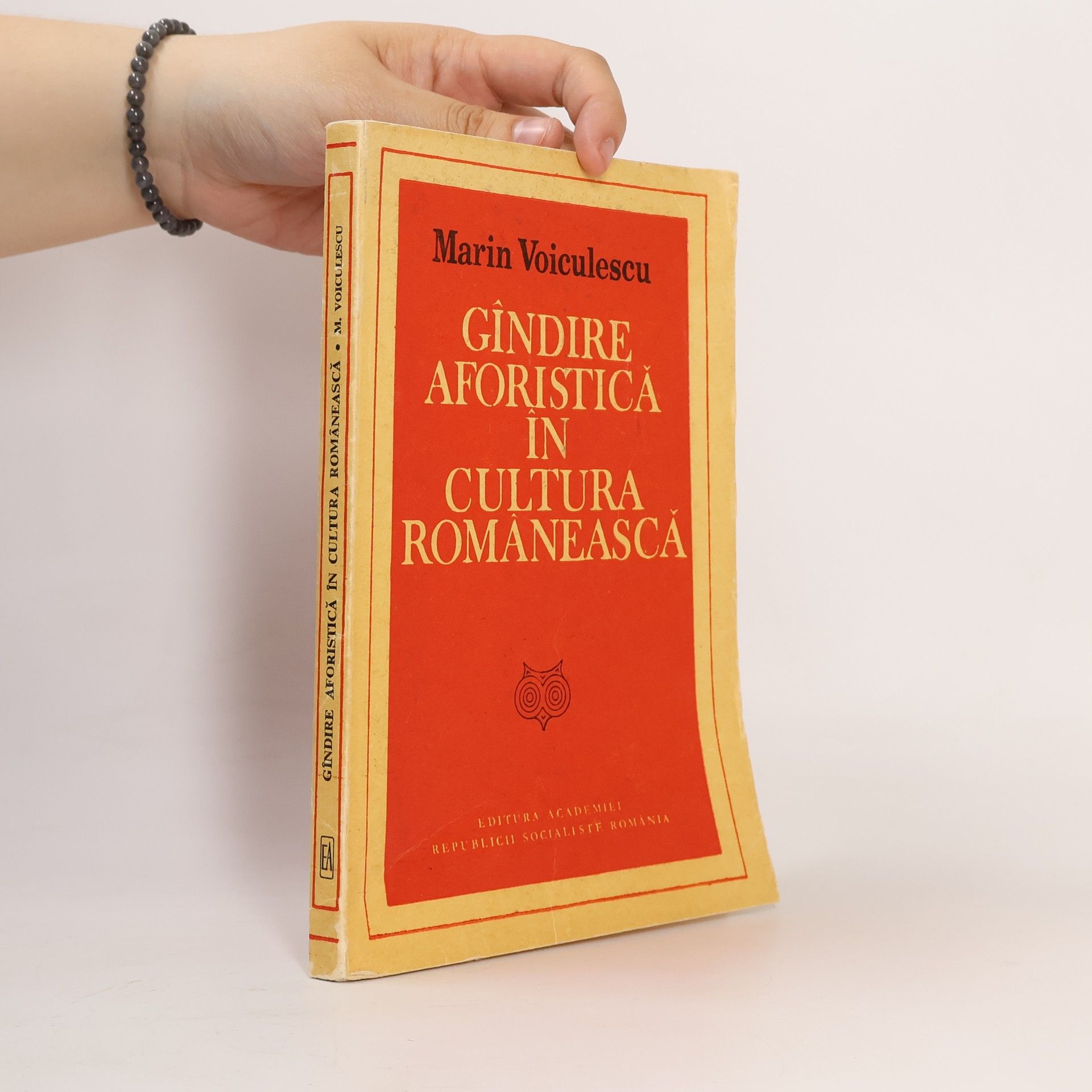 Marin Voiculescu Gândire aforistică în cultura românească