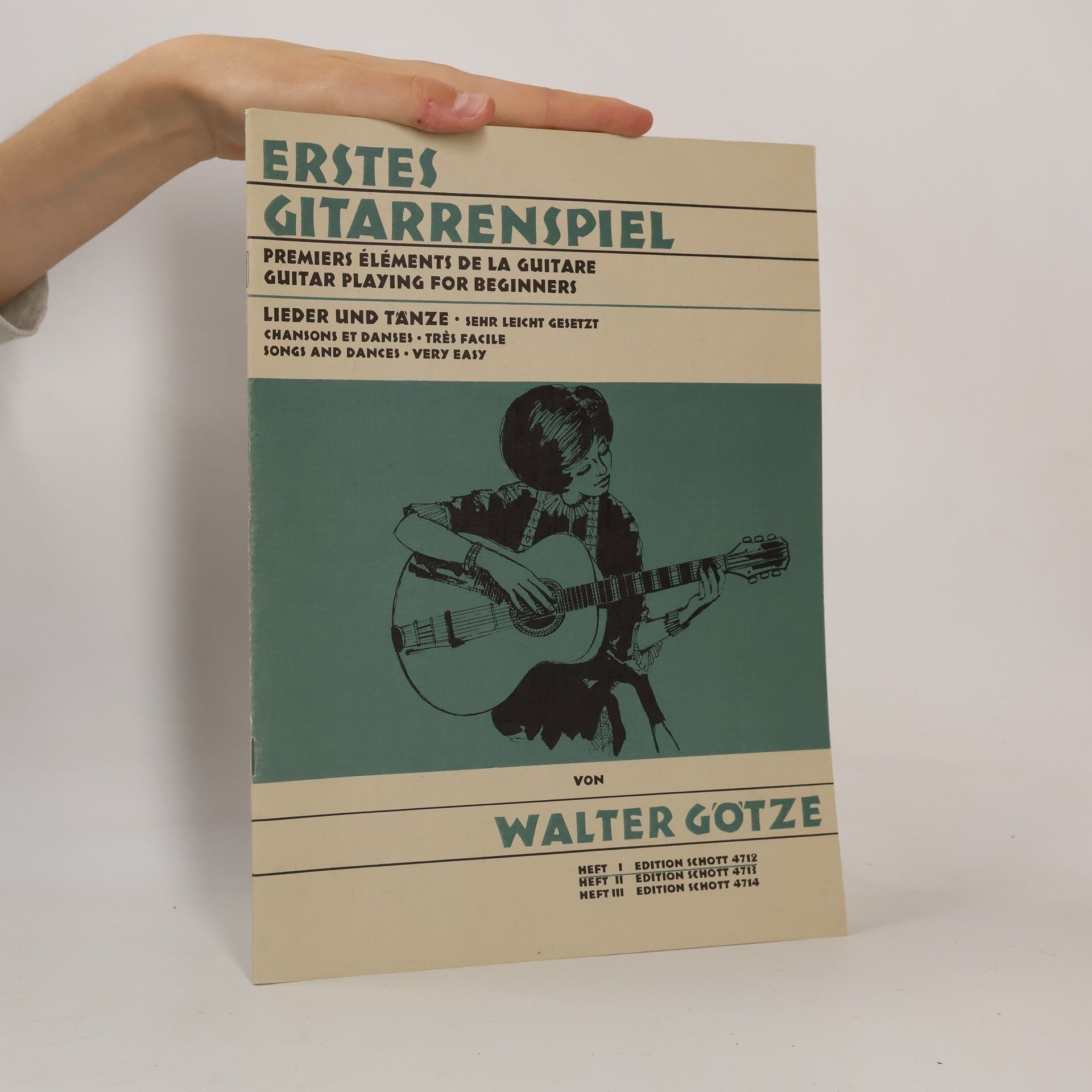 Walter Goetze Erstes Gitarrenspiel
