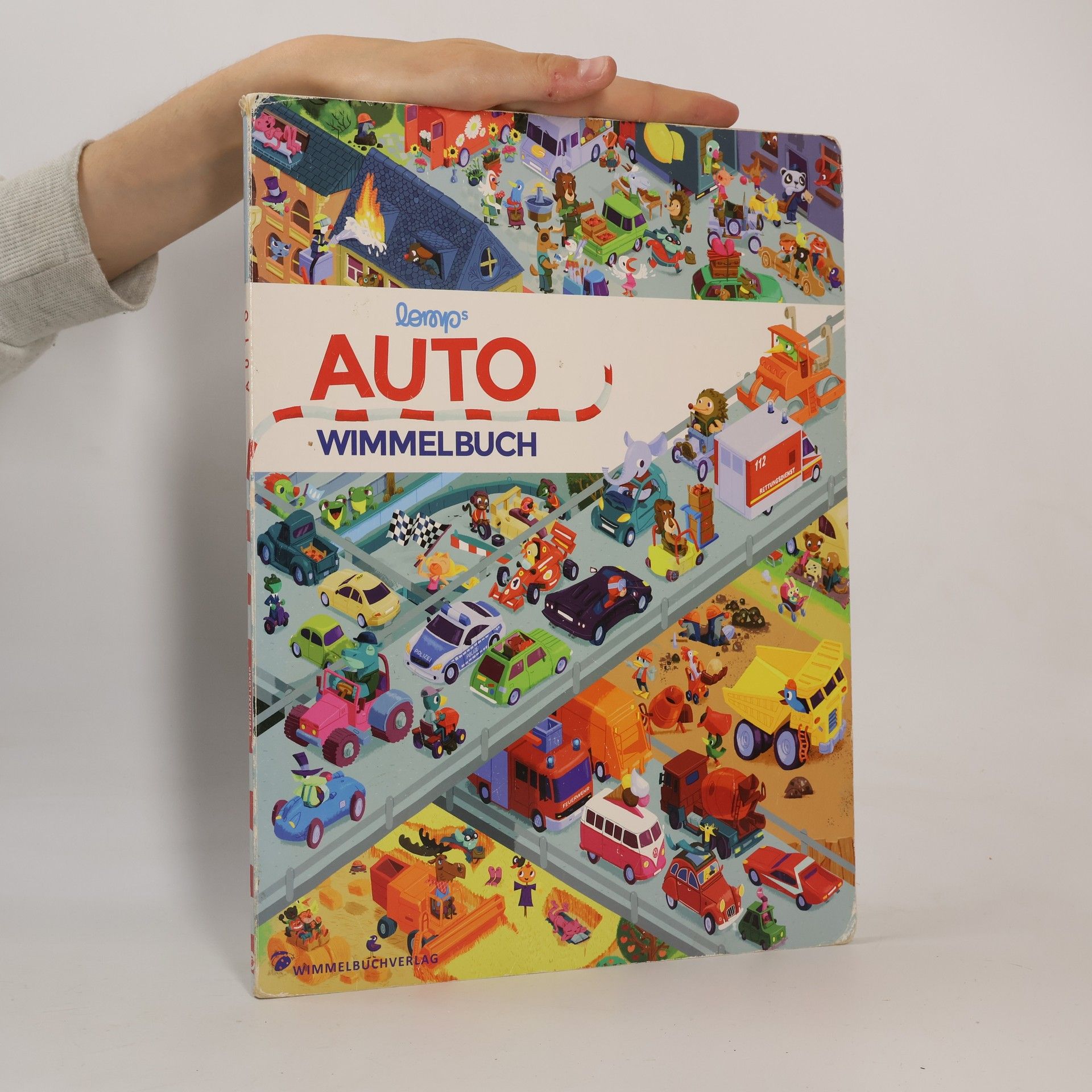 Stephan Lomp Lomps Auto-Wimmelbuch
