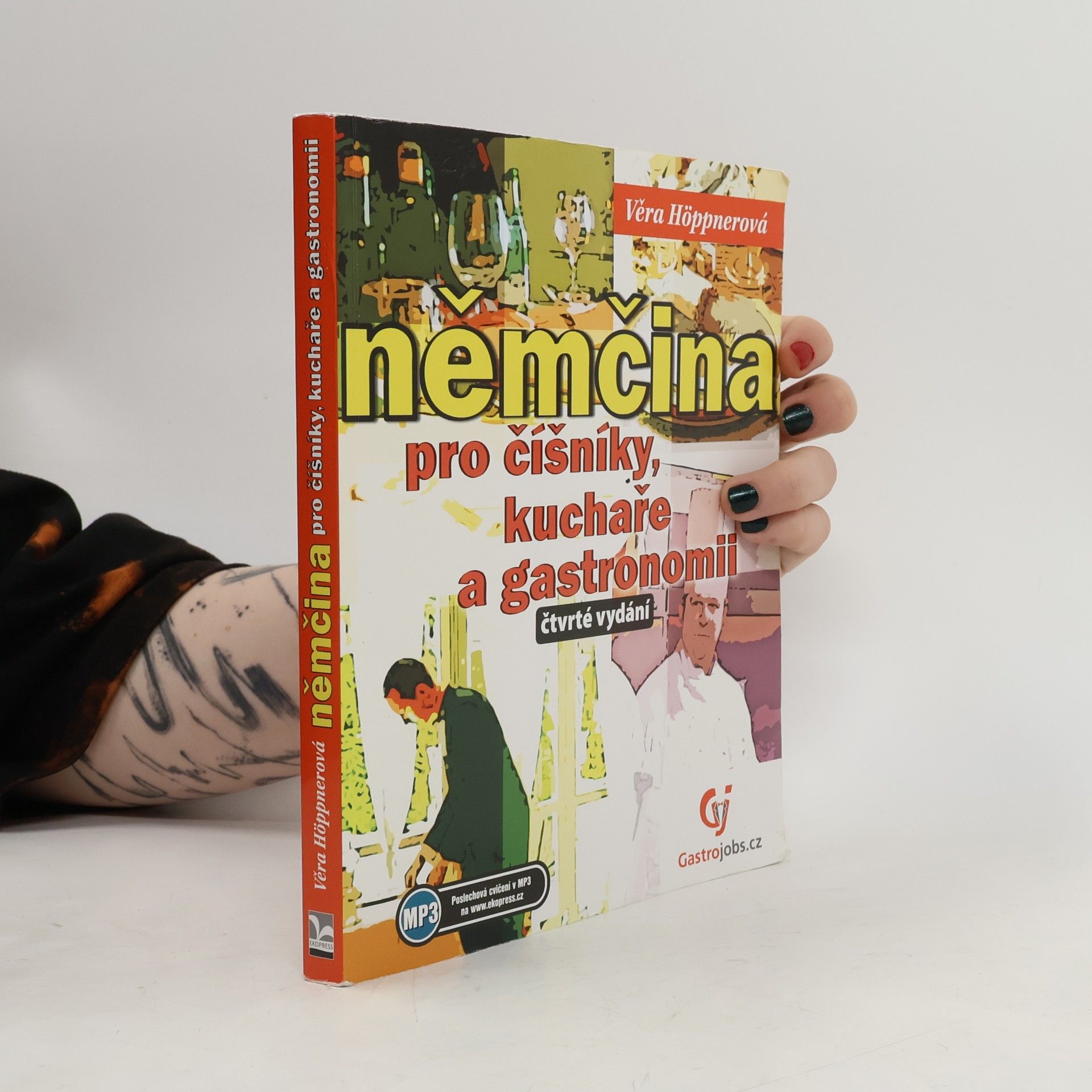 Věra Höppnerová Němčina pro číšníky, kuchaře a gastronomii