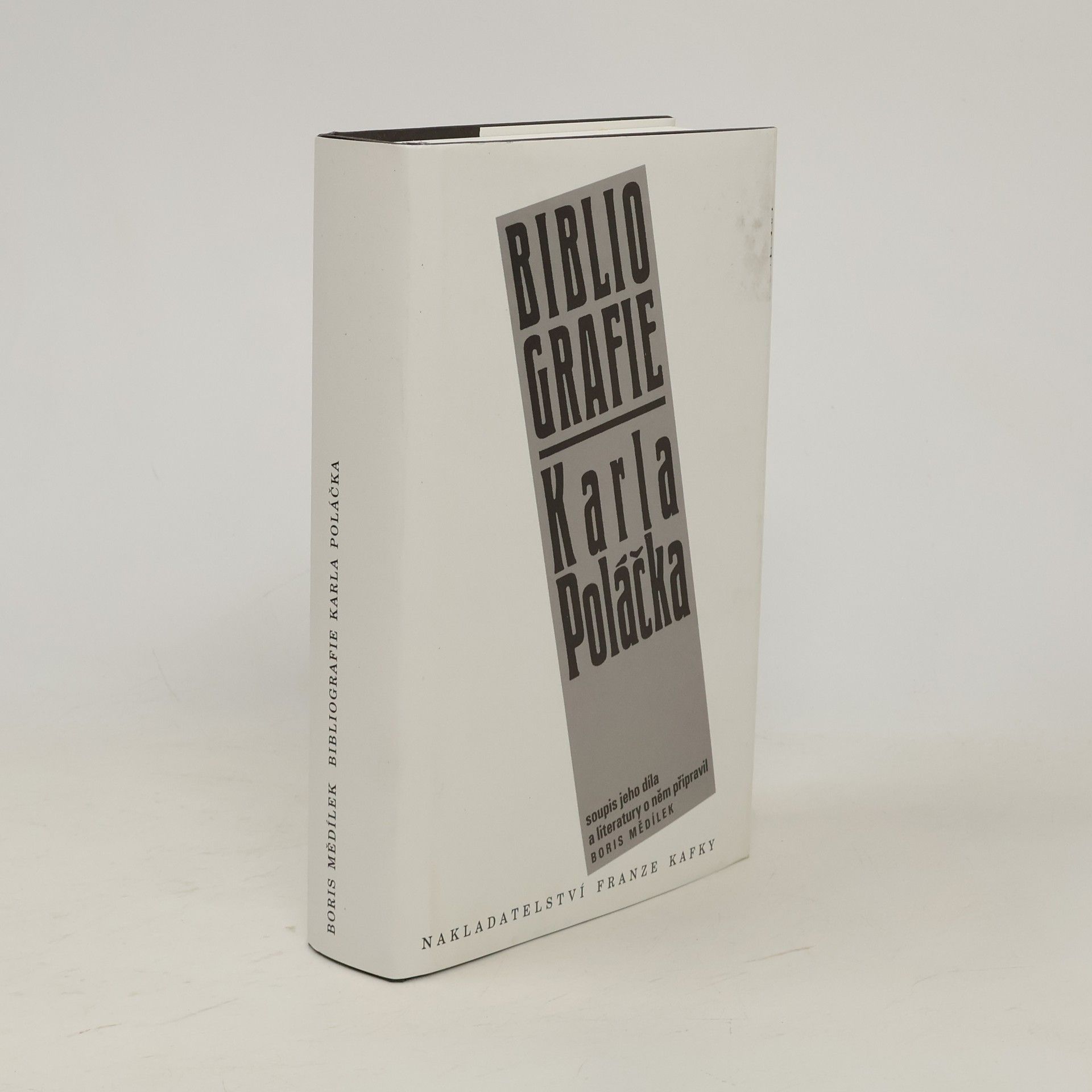 Boris Mědílek Bibliografie Karla Poláčka