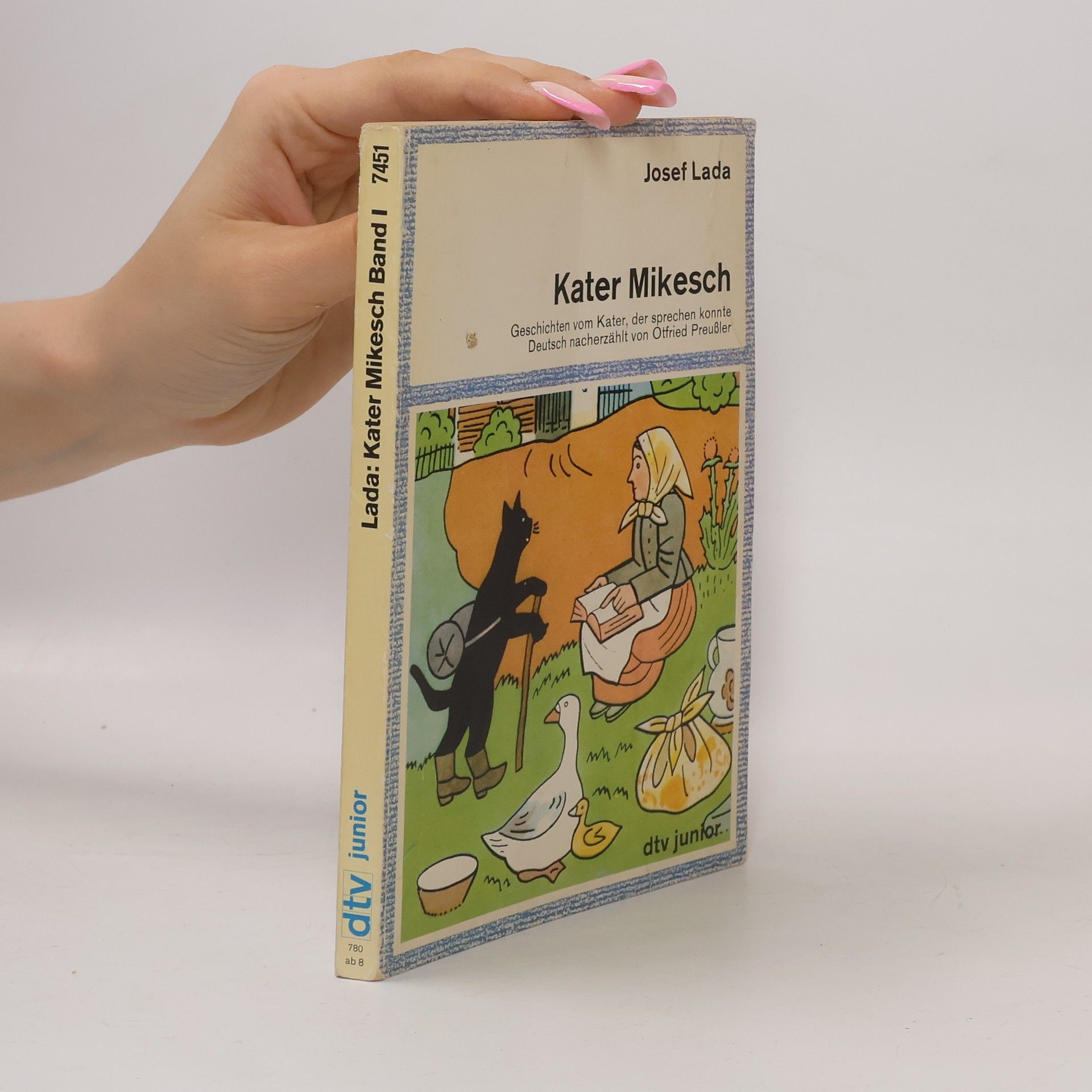 Josef Lada Kater Mikesch. Bd.1. Geschichten v. Kater, der sprechen konnte. Dtsch nacherz. v. Otfried Preußler