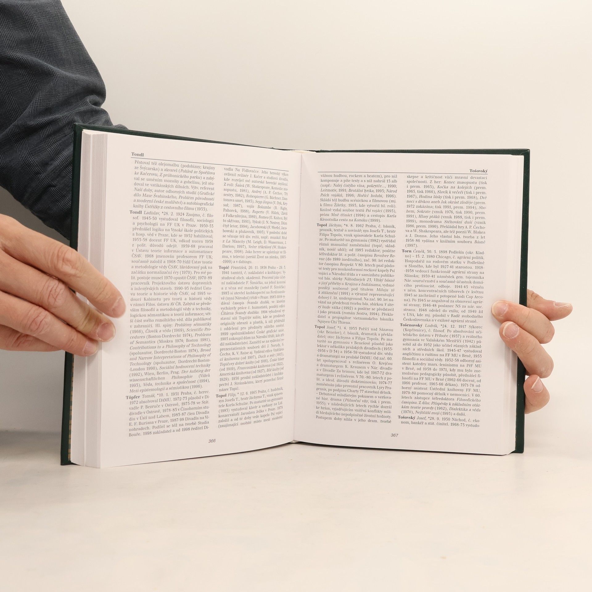 Josef Tomeš Český biografický slovník XX. století. III. díl, Q-Ž