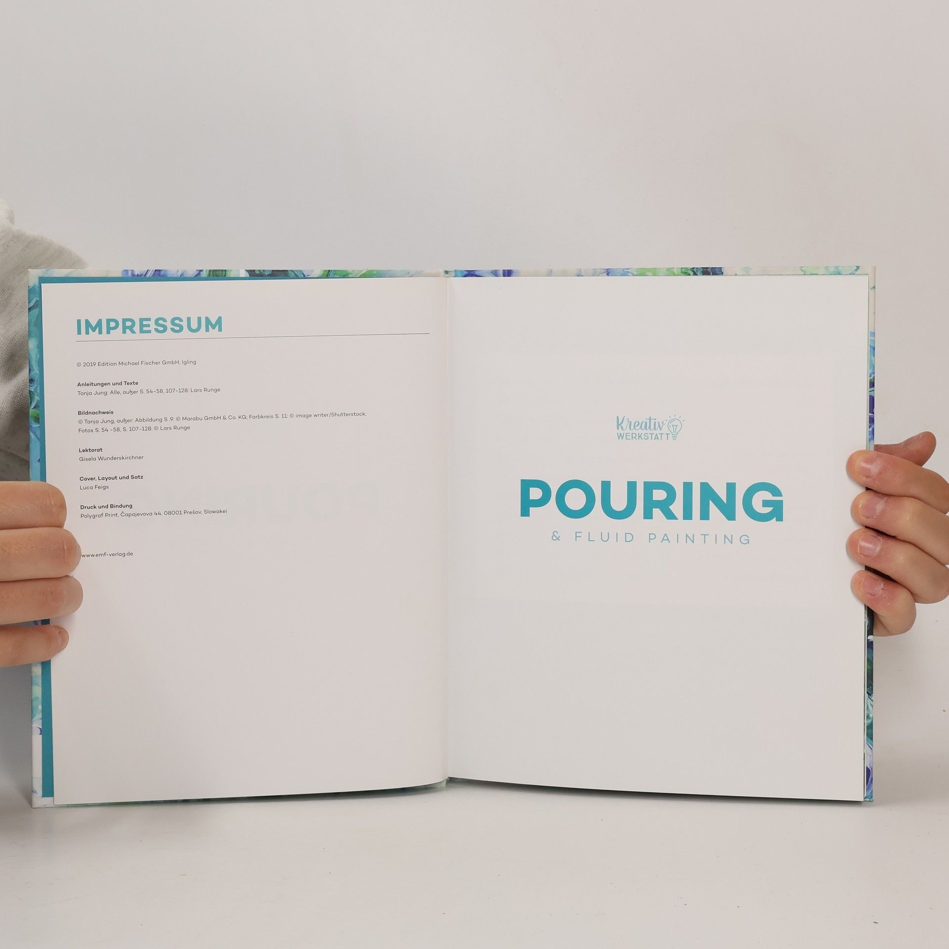 Autores varios Pouring & Fluid Painting