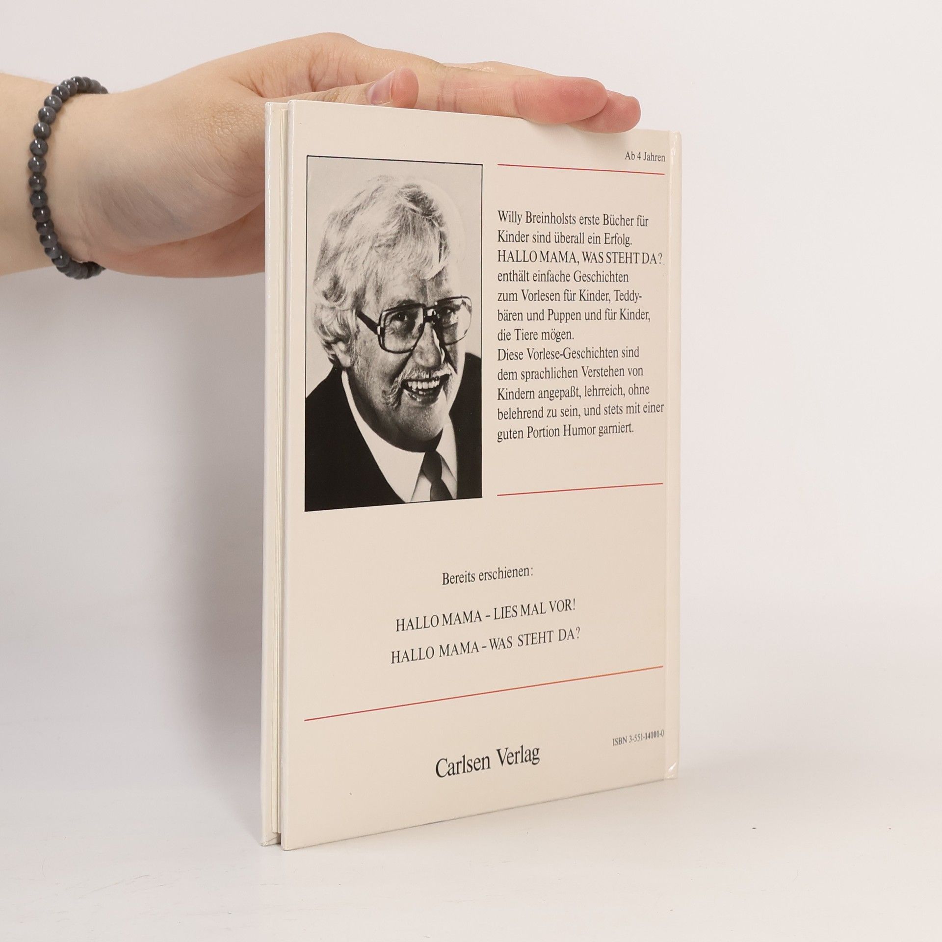 Willy Breinholst Hallo Mama, was steht da? Ein Vorlesebuch
