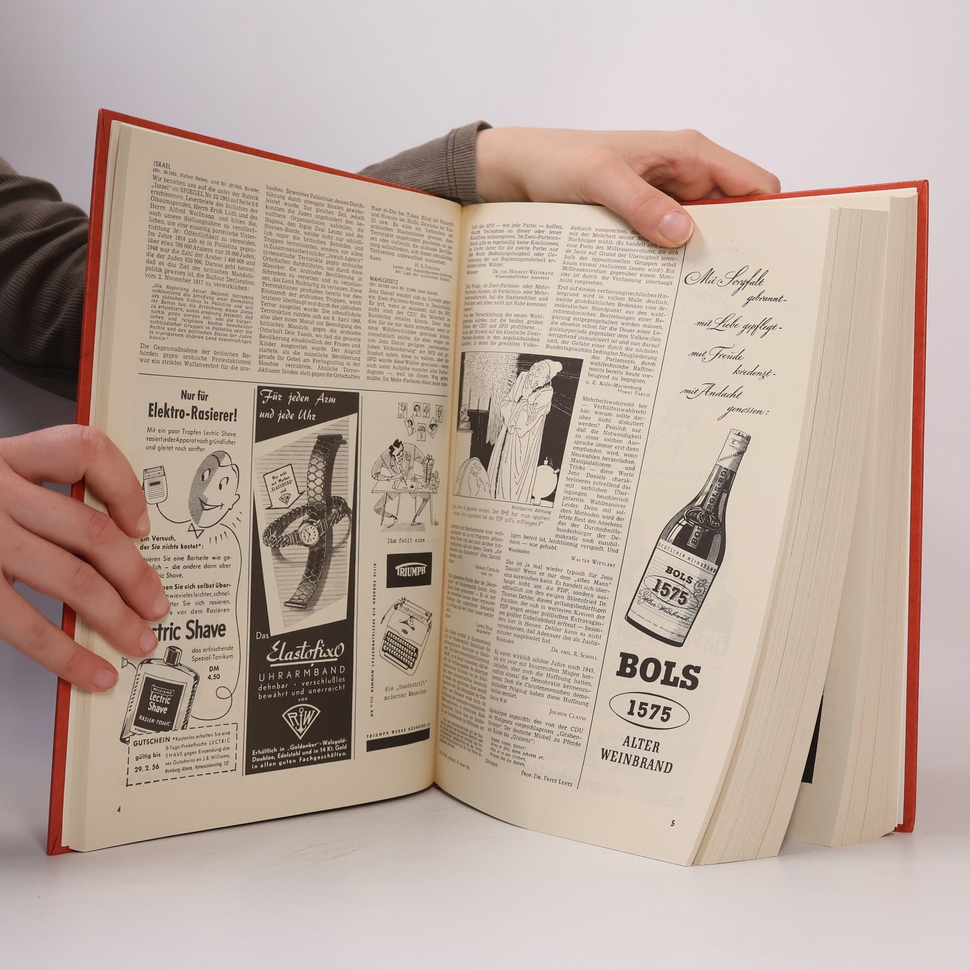 Autorenkollektiv Der Spiegel. 10 Jahrgang. Nr. 1 bis 52/1956