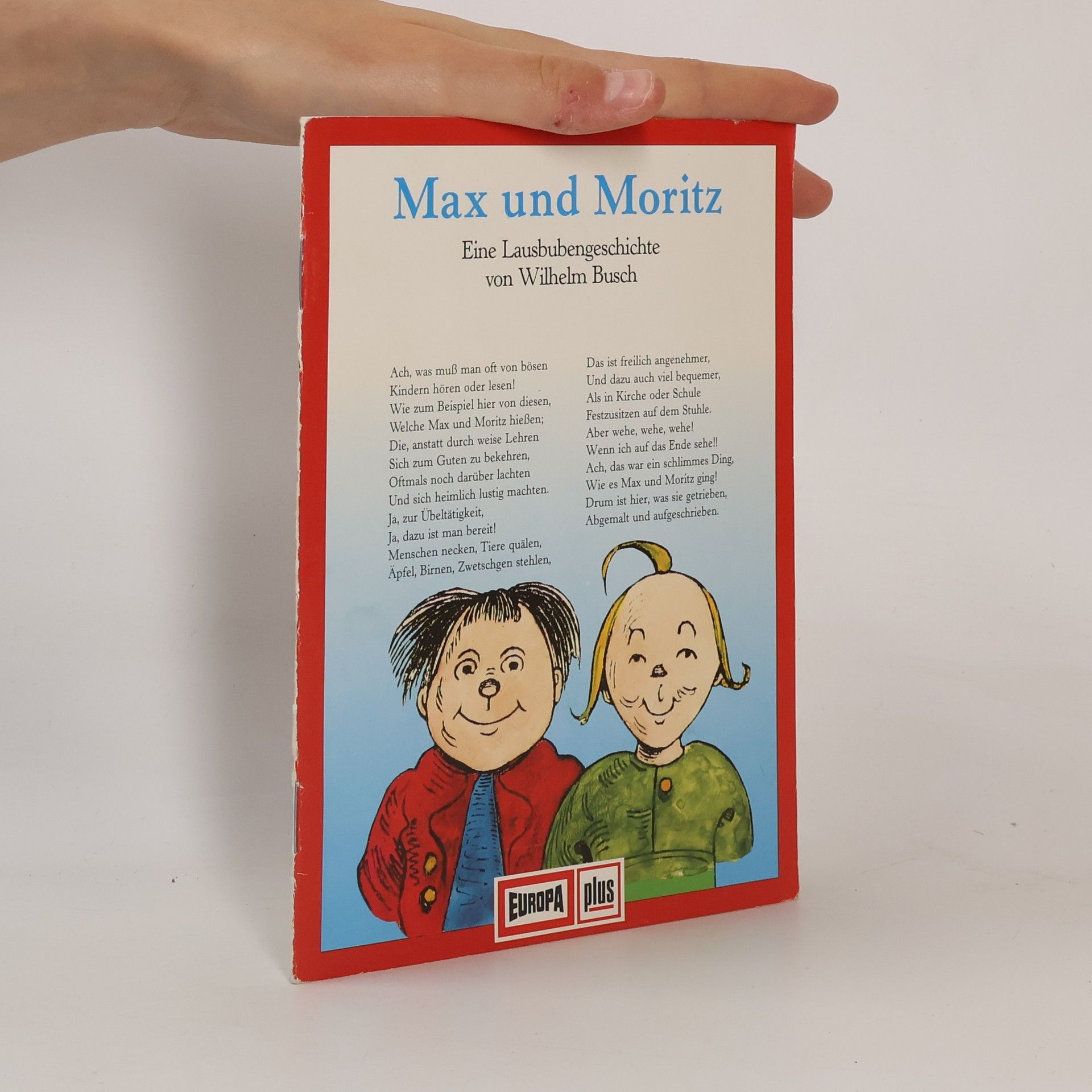 Wilhelm Busch Max und Moritz