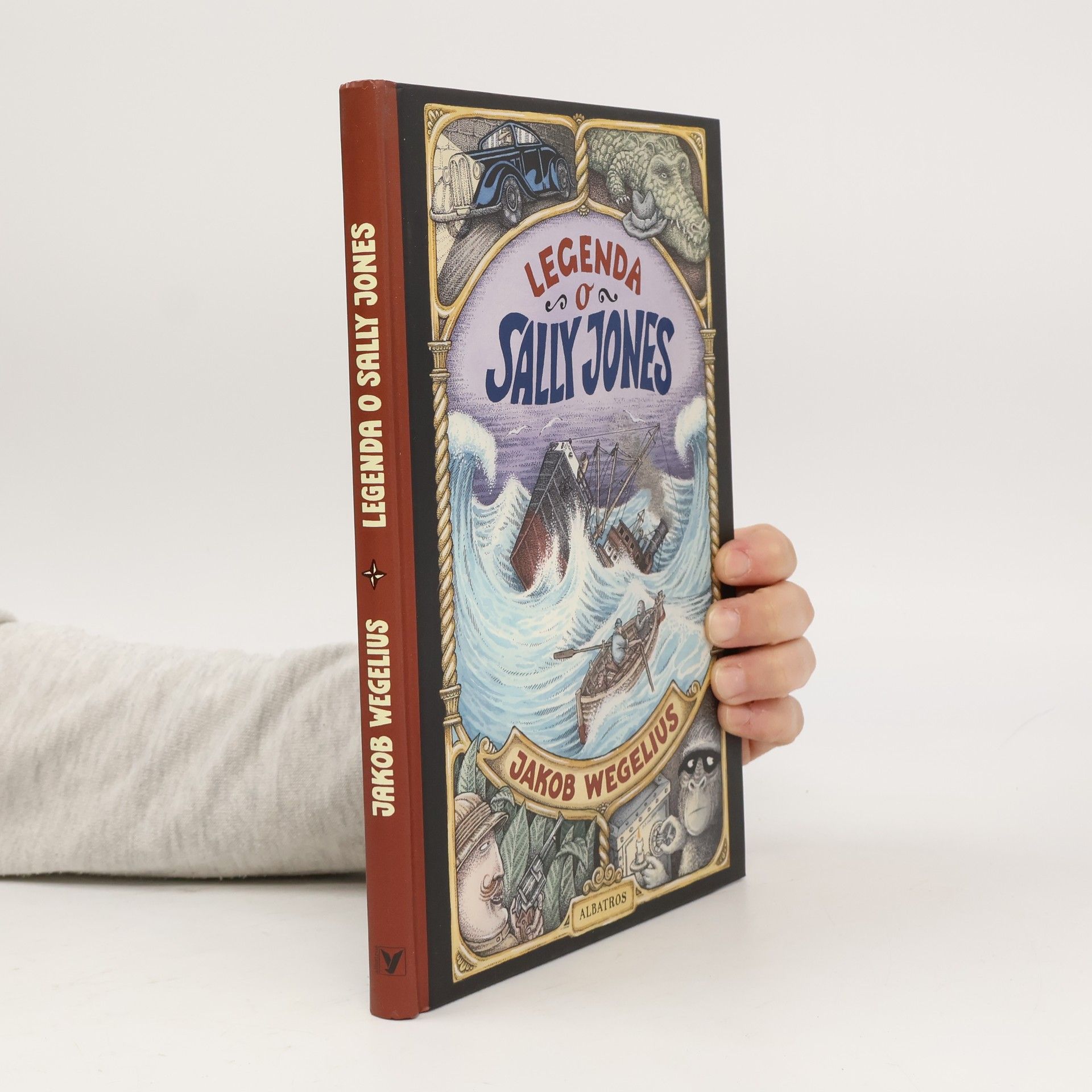 Jakob Wegelius Legenda o Sally Jones