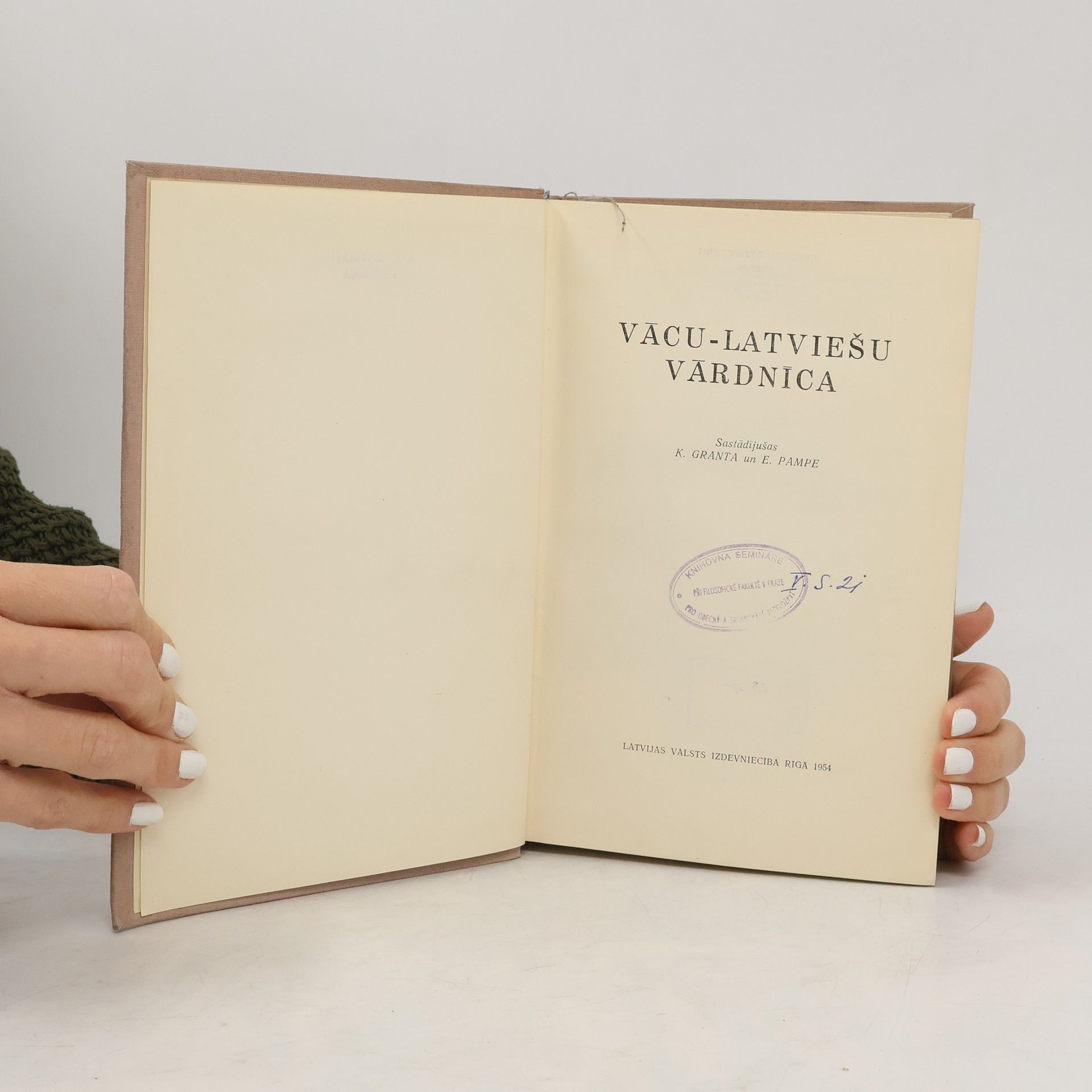 K. Grant Vācu-latviešu vārdnīca