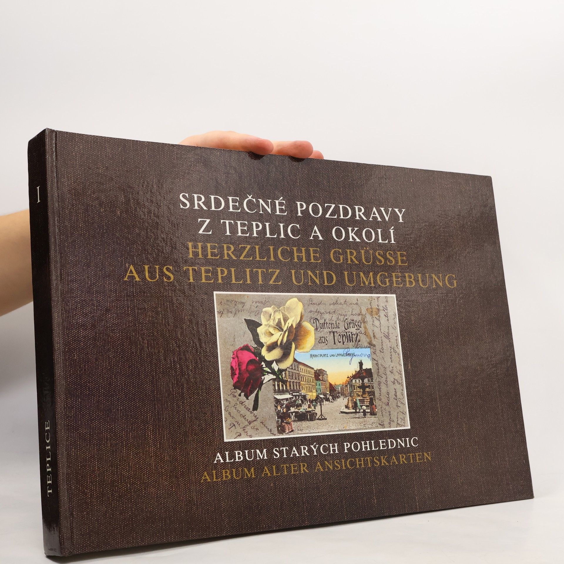 Libuše Hauptmanová Srdečné pozdravy z Teplic a okolí/ Herzliche Grüsse aus Teplitz und Umgebung. Album starých pohlednic/ Album alter ansichtskarten