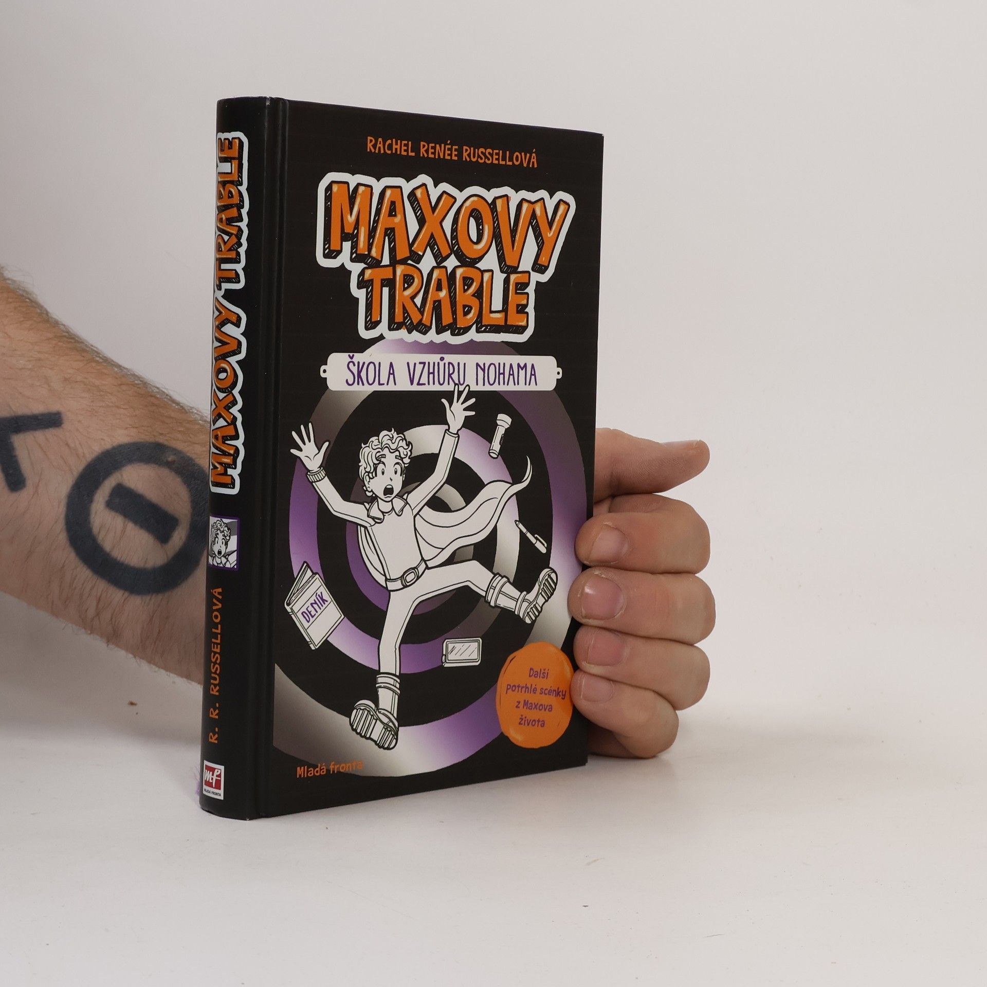 Nikki Russell Maxovy trable. Kniha druhá, Škola vzhůru nohama