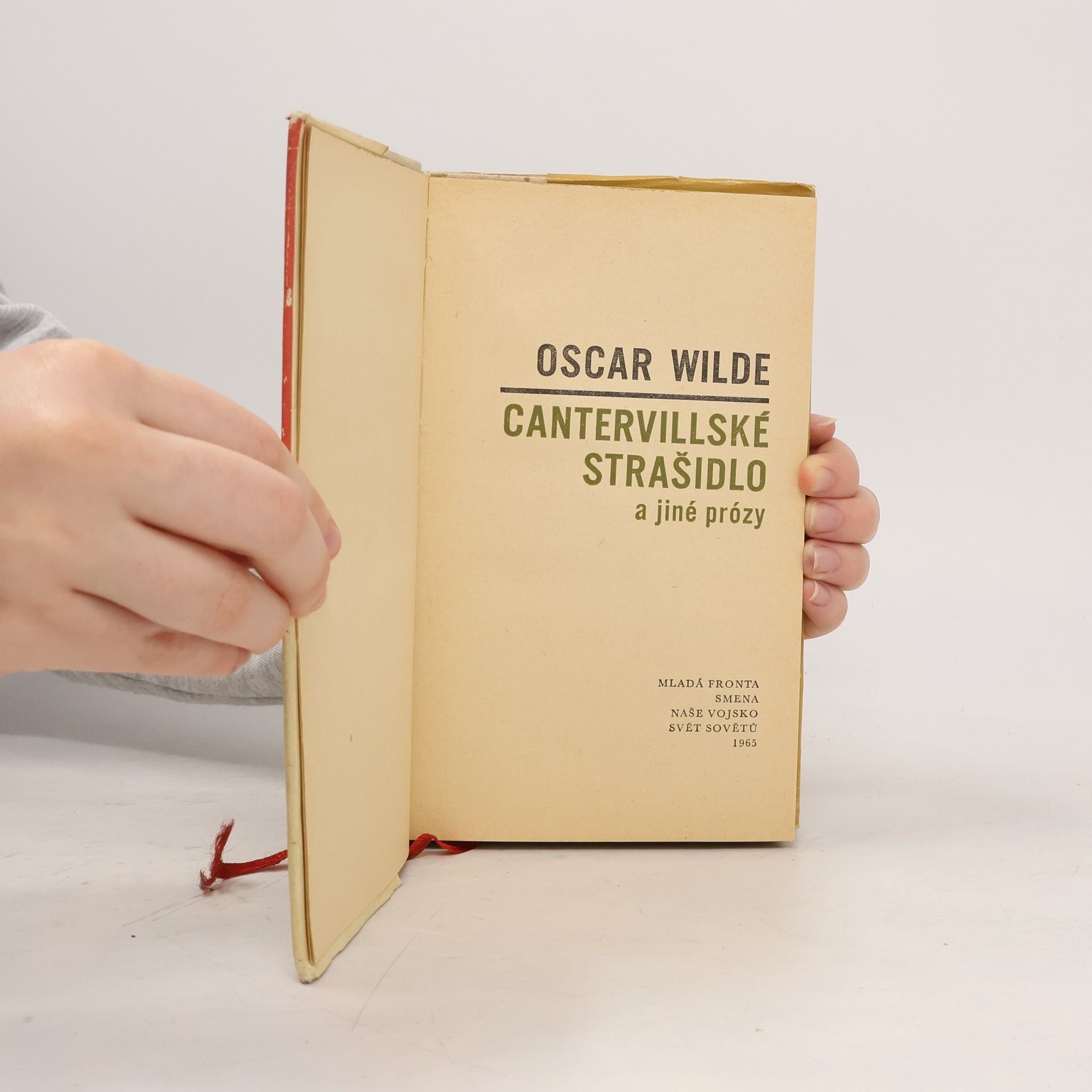 Oscar Wilde Cantervillské strašidlo a jiné prózy