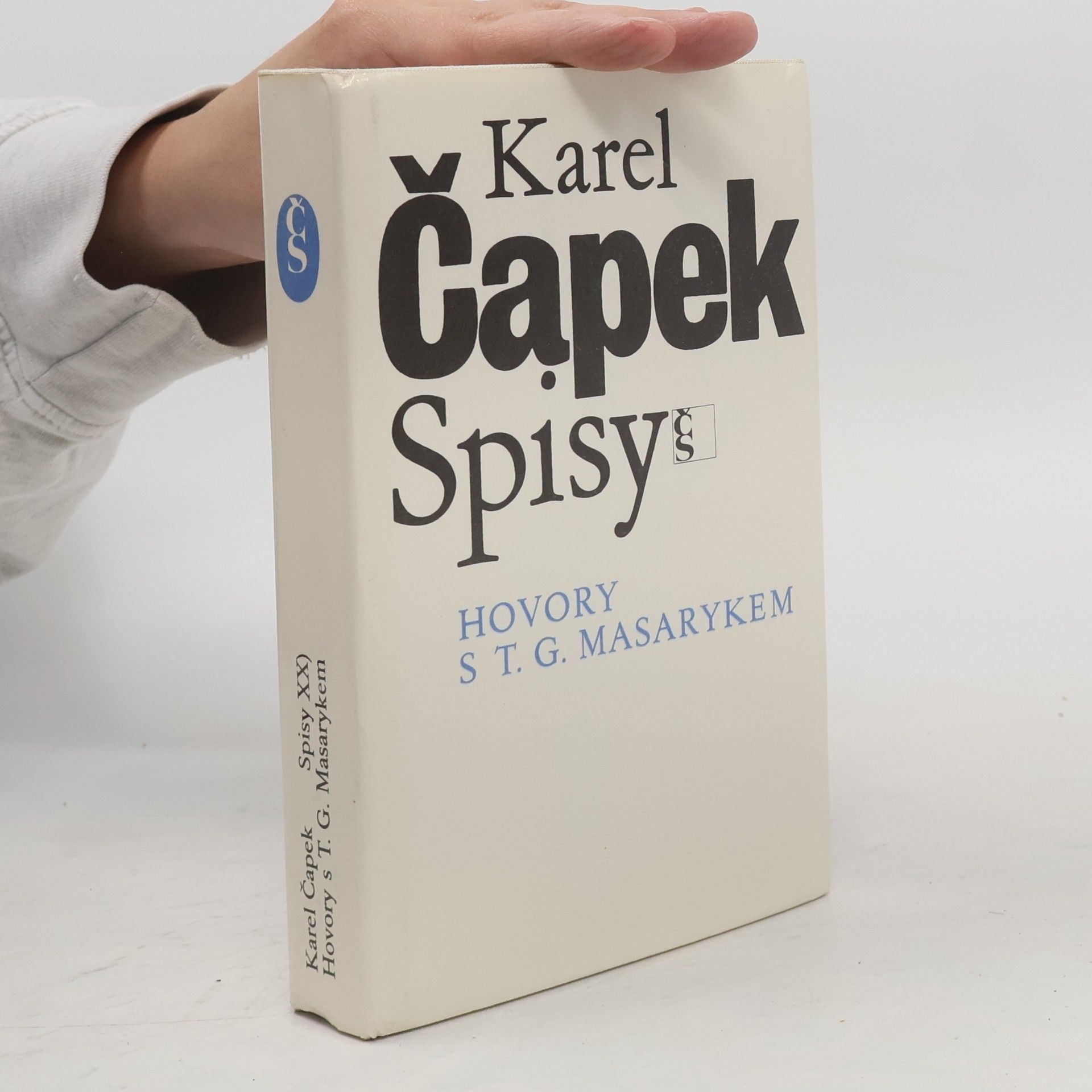 Karel Čapek Hovory s T. G. Masarykem