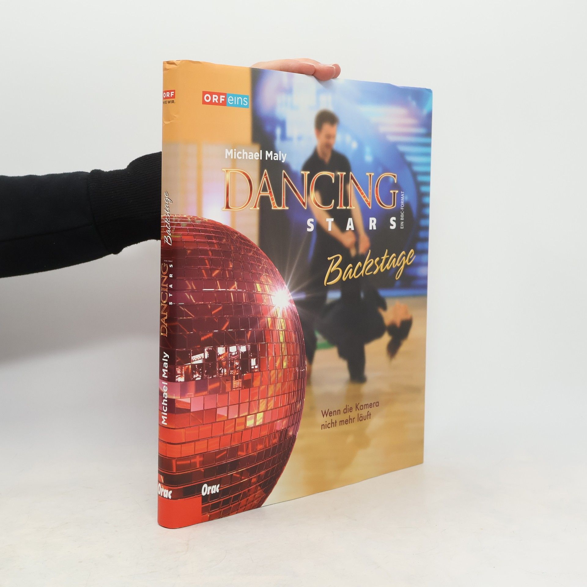 Michael Maly Dancing Stars Backstage