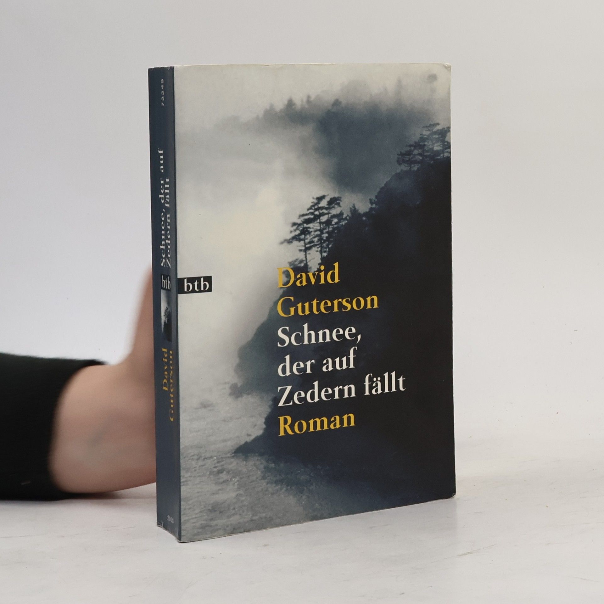 David Guterson Schnee, der auf Zedern fällt