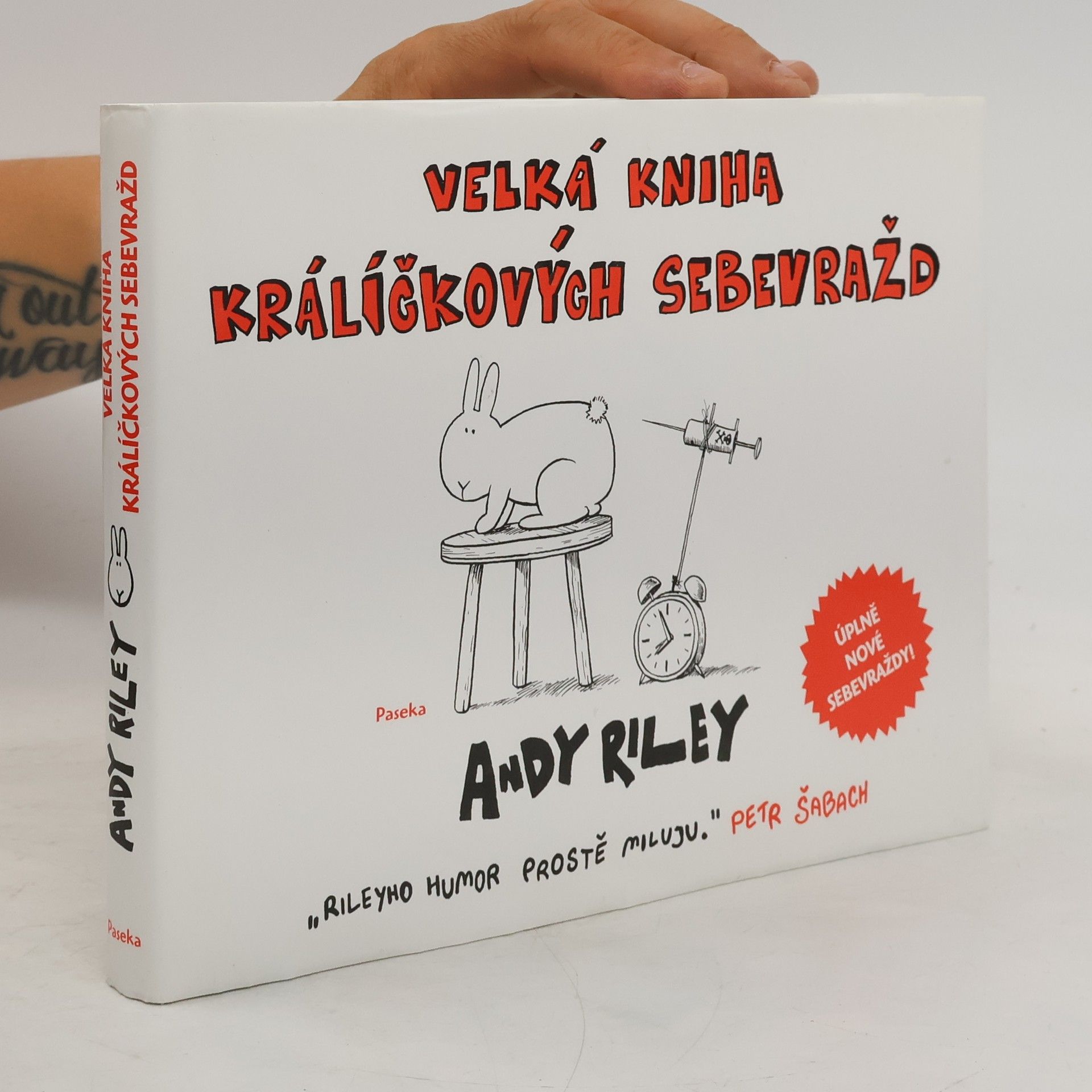 Andy Riley Velká kniha králíčkových sebevražd