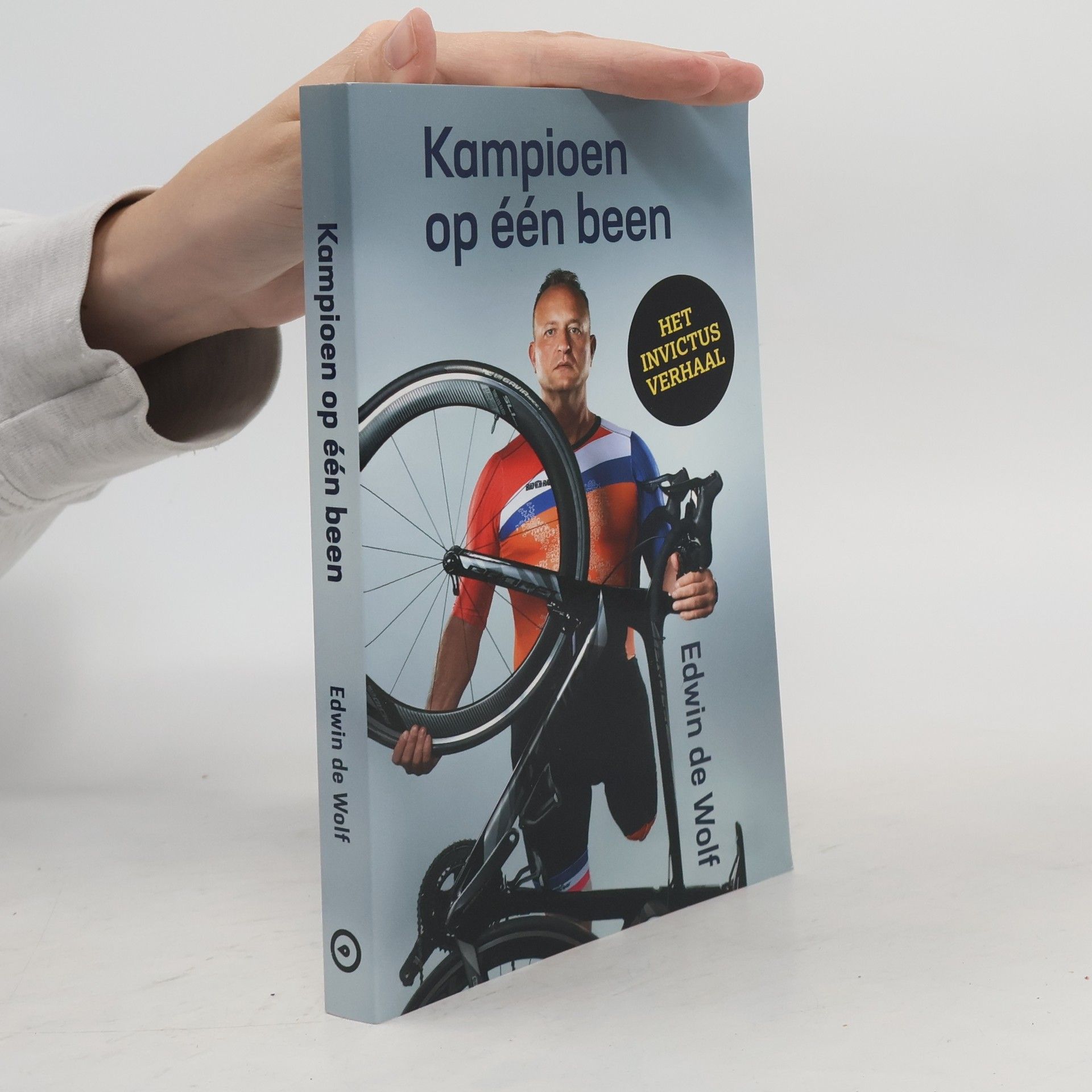 Edwin de Wolf Kampioen op één been