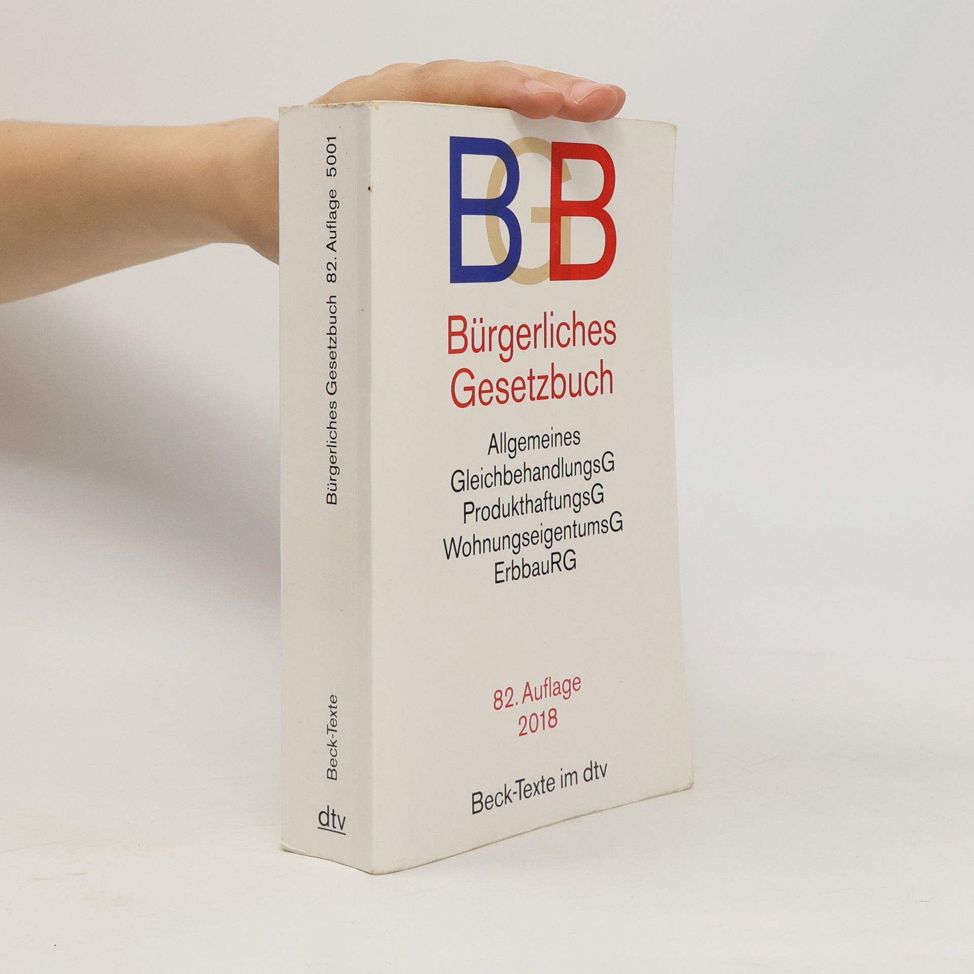 Autorenkollektiv Bürgerliches Gesetzbuch 82. Auflage