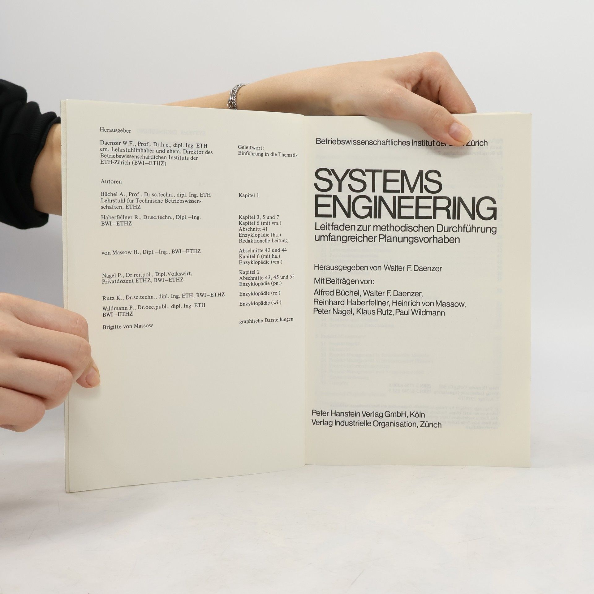 Walter F. Daenzer Systems Engineering