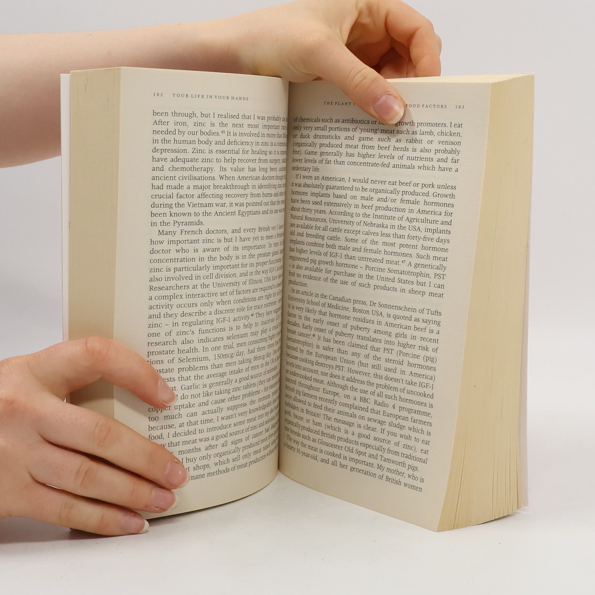 Professor Jane A. Plant Your Life In Your Hands