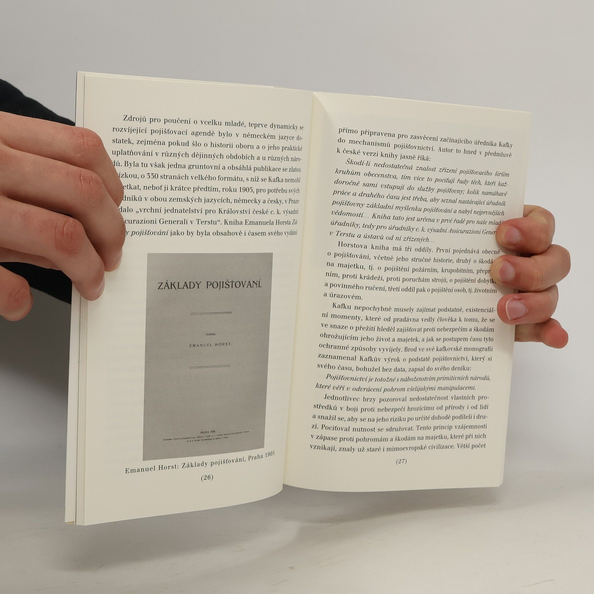 Josef Čermák Franz Kafka v Assicurazioni Generali : Kafkův první zaměstnavatel