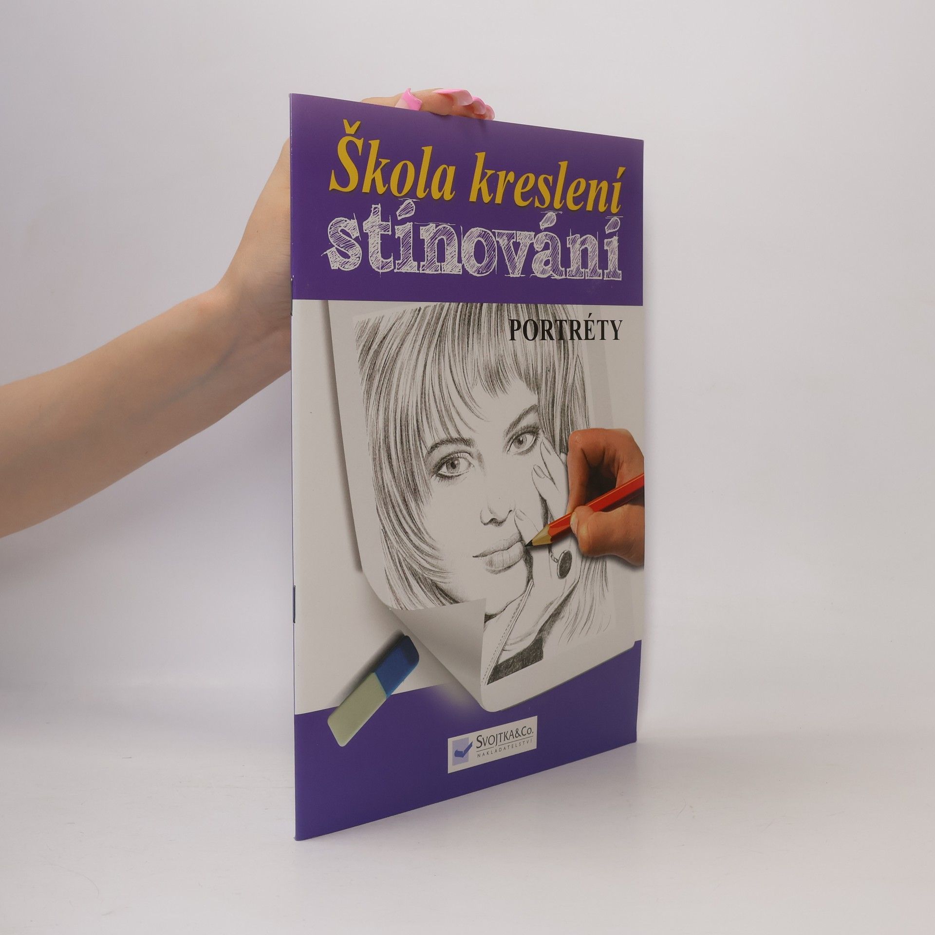 Stínování : portréty. Škola kreslení