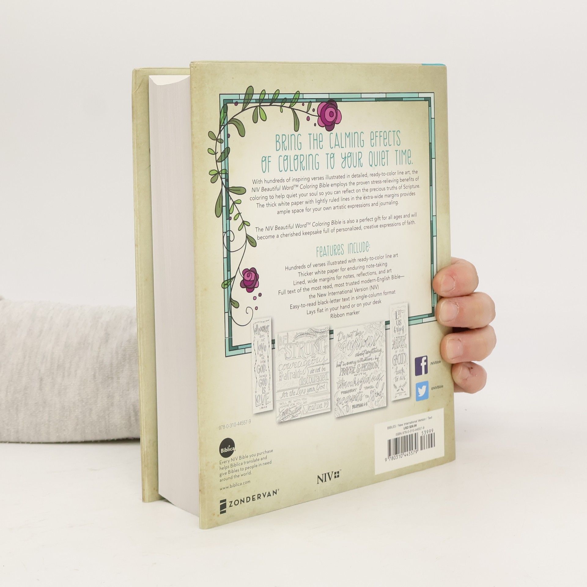anonym NIV Beautiful Word Coloring Bible