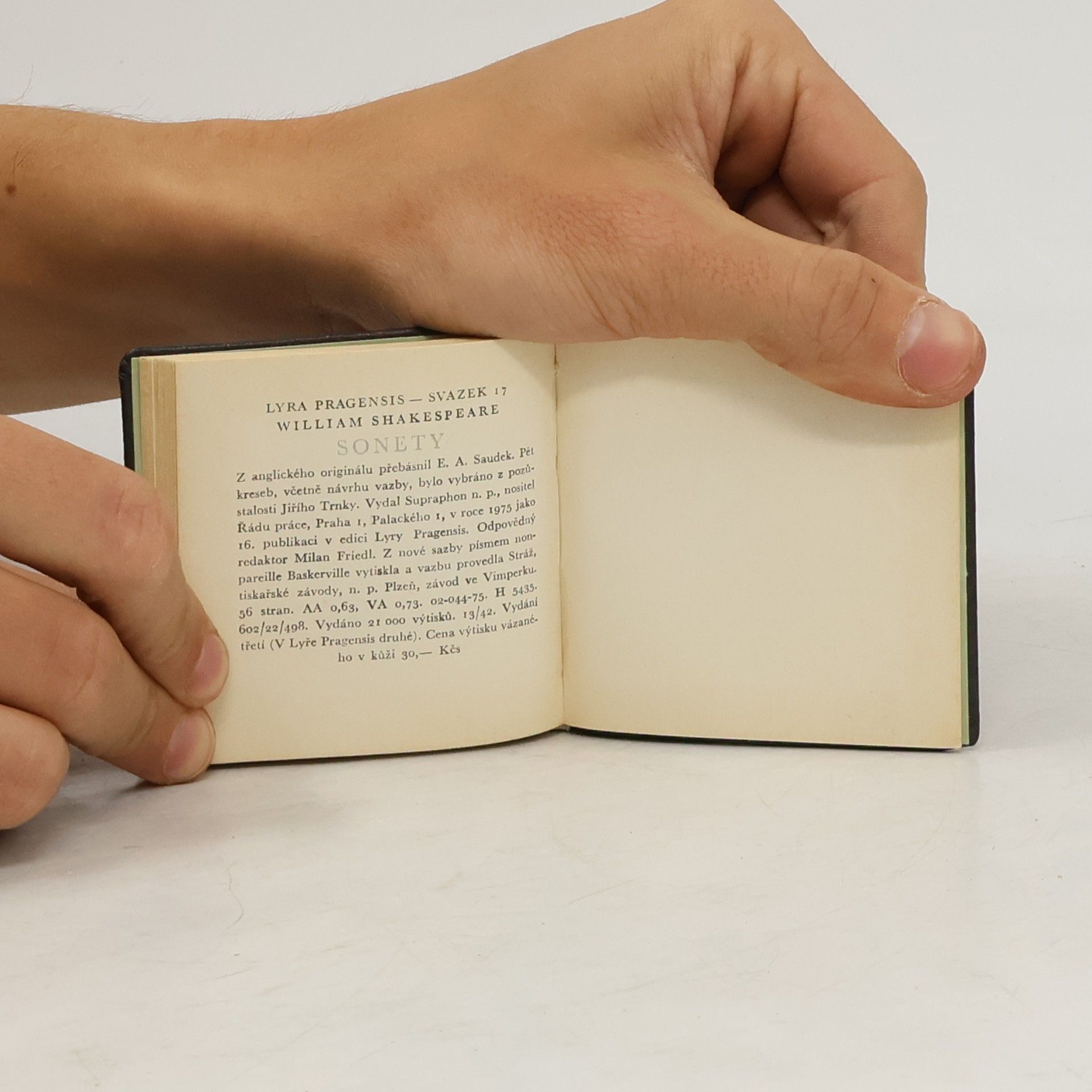 William Shakespeare Sonety