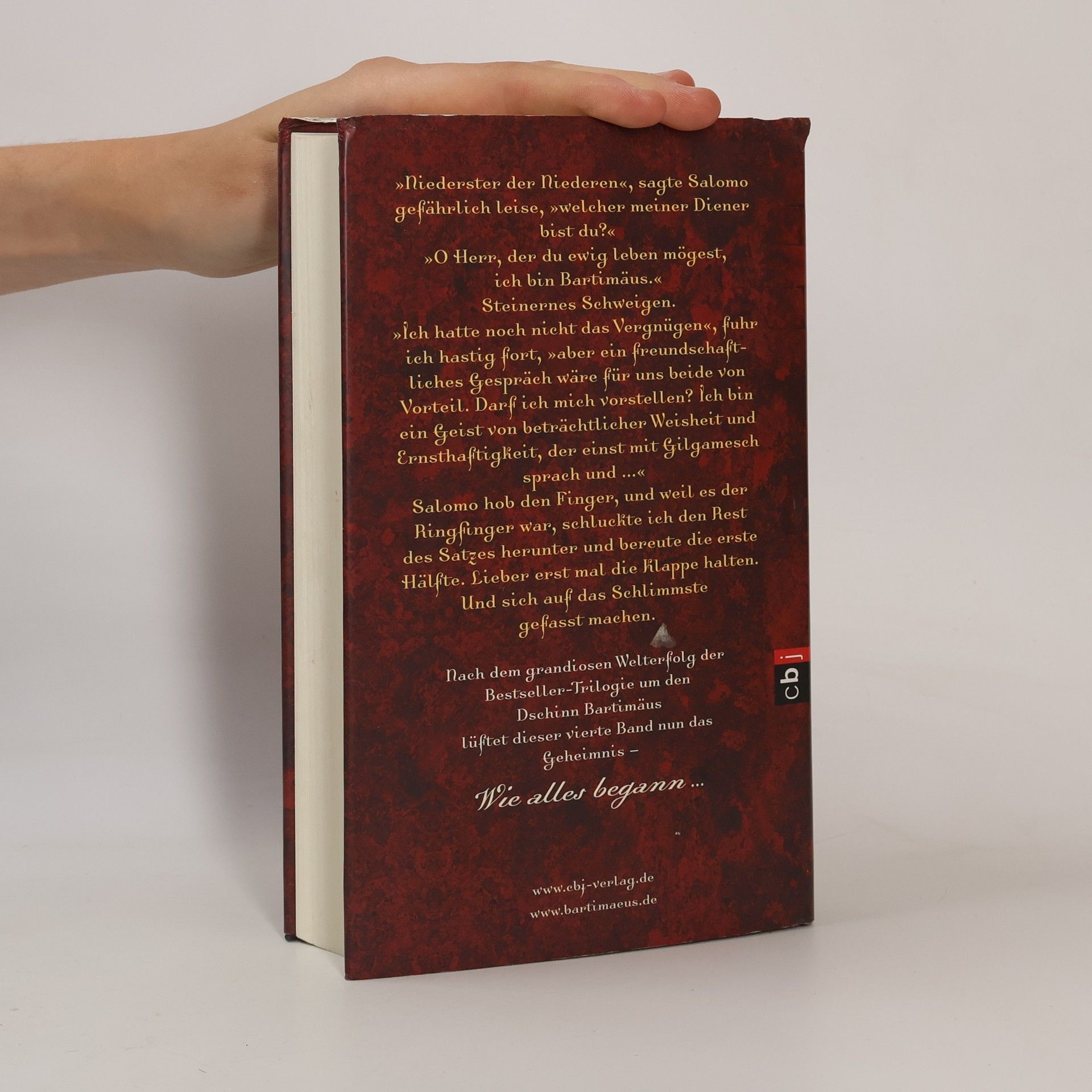 Jonathan Stroud Bartimäus: Der Ring des Salomo