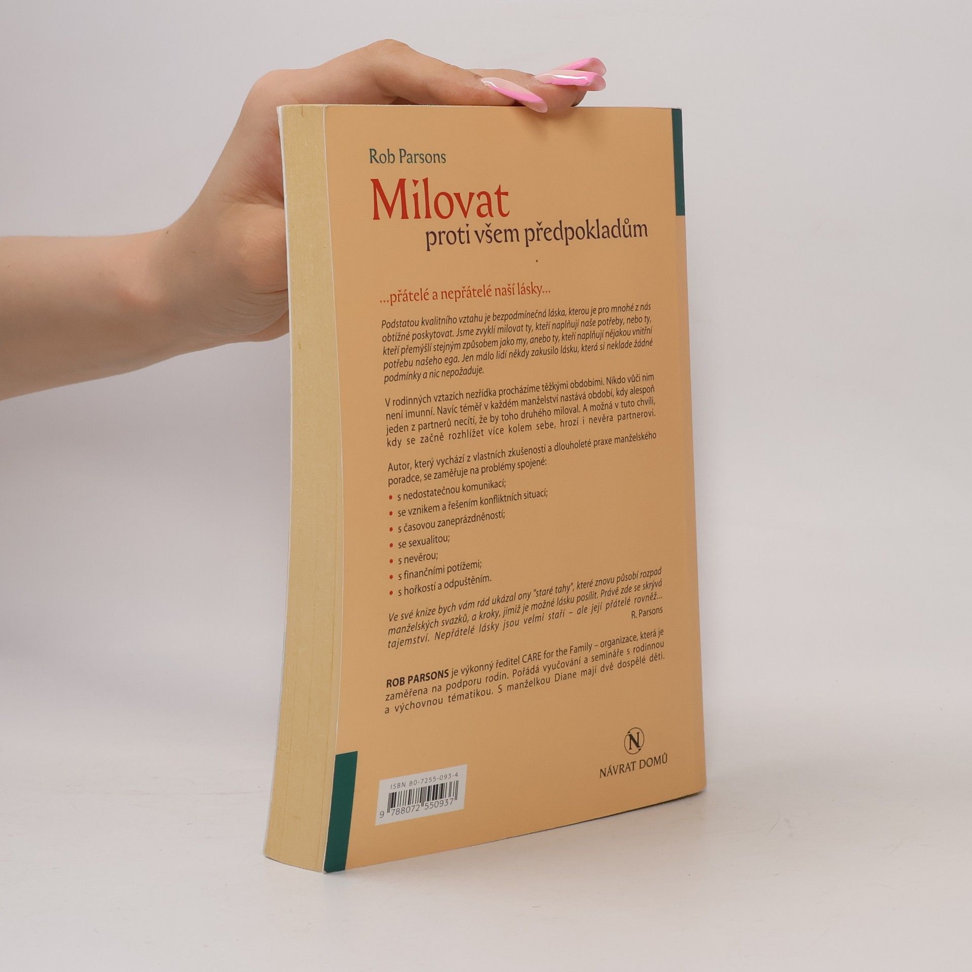 Rob Parsons Milovat proti všem předpokladům
