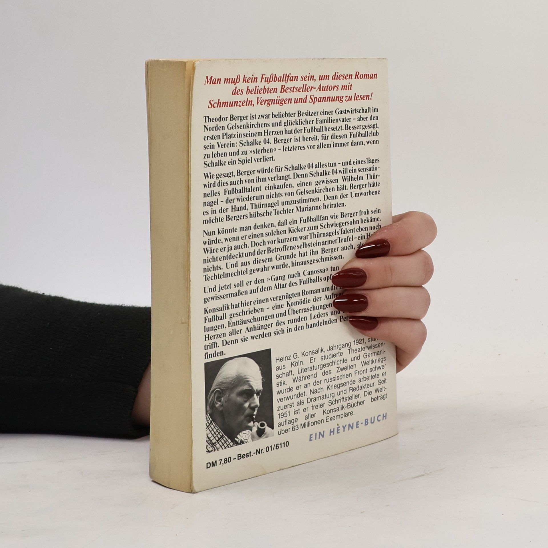 Heinz Günther Konsalik Glück muss man haben