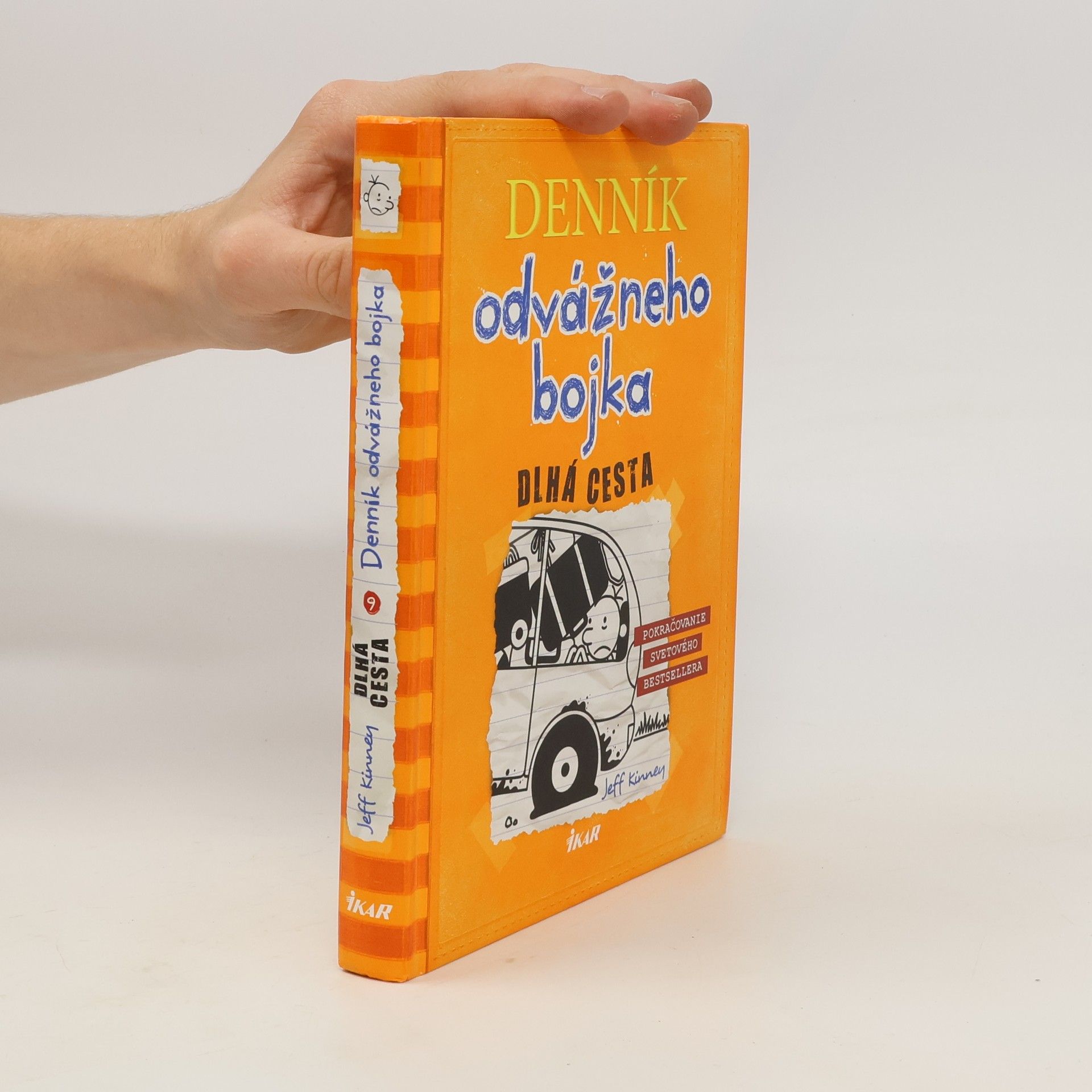 Jeff Kinney Denník odvážneho bojka 9. Dlhá cesta