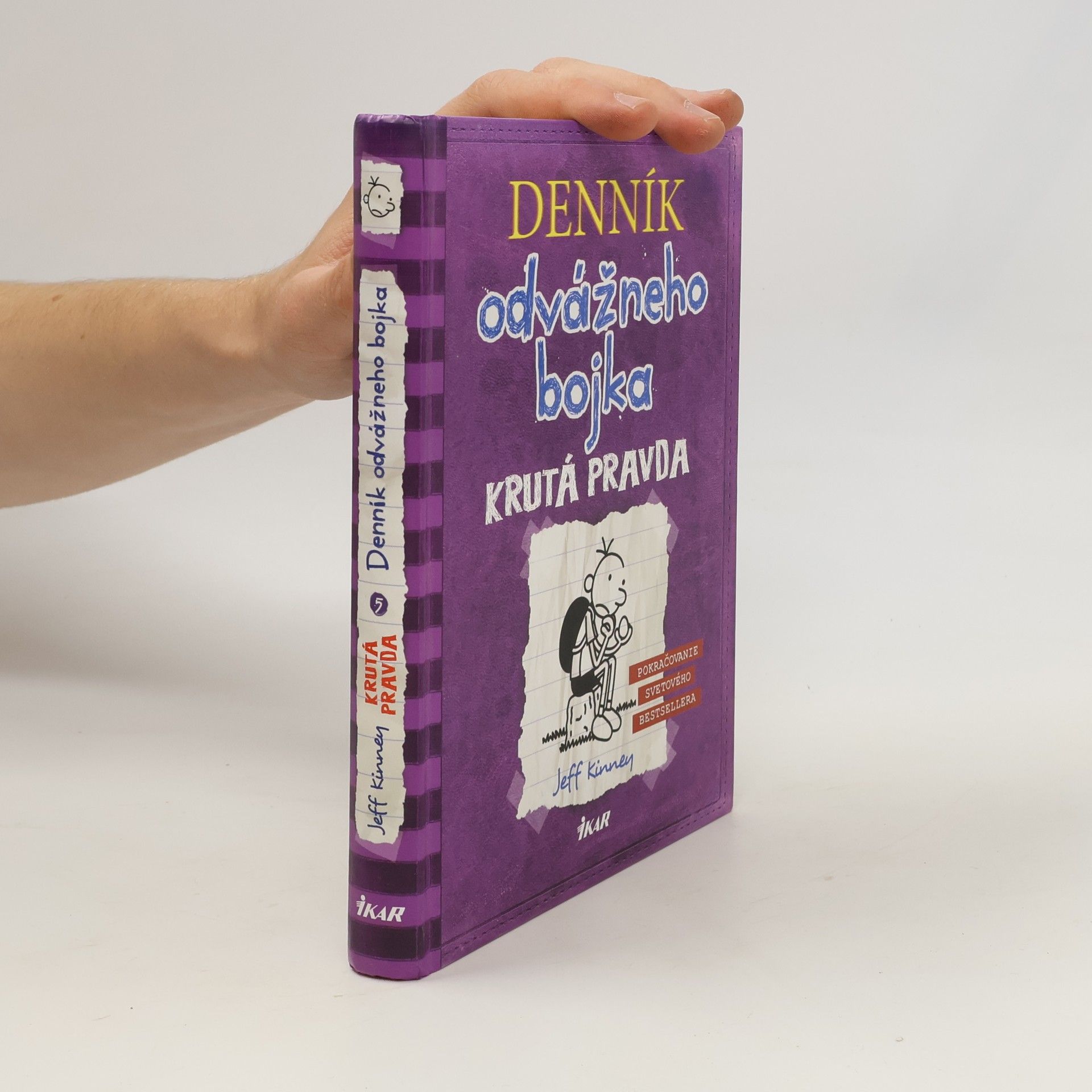 Jeff Kinney Denník odvážneho bojka 5. Krutá pravda