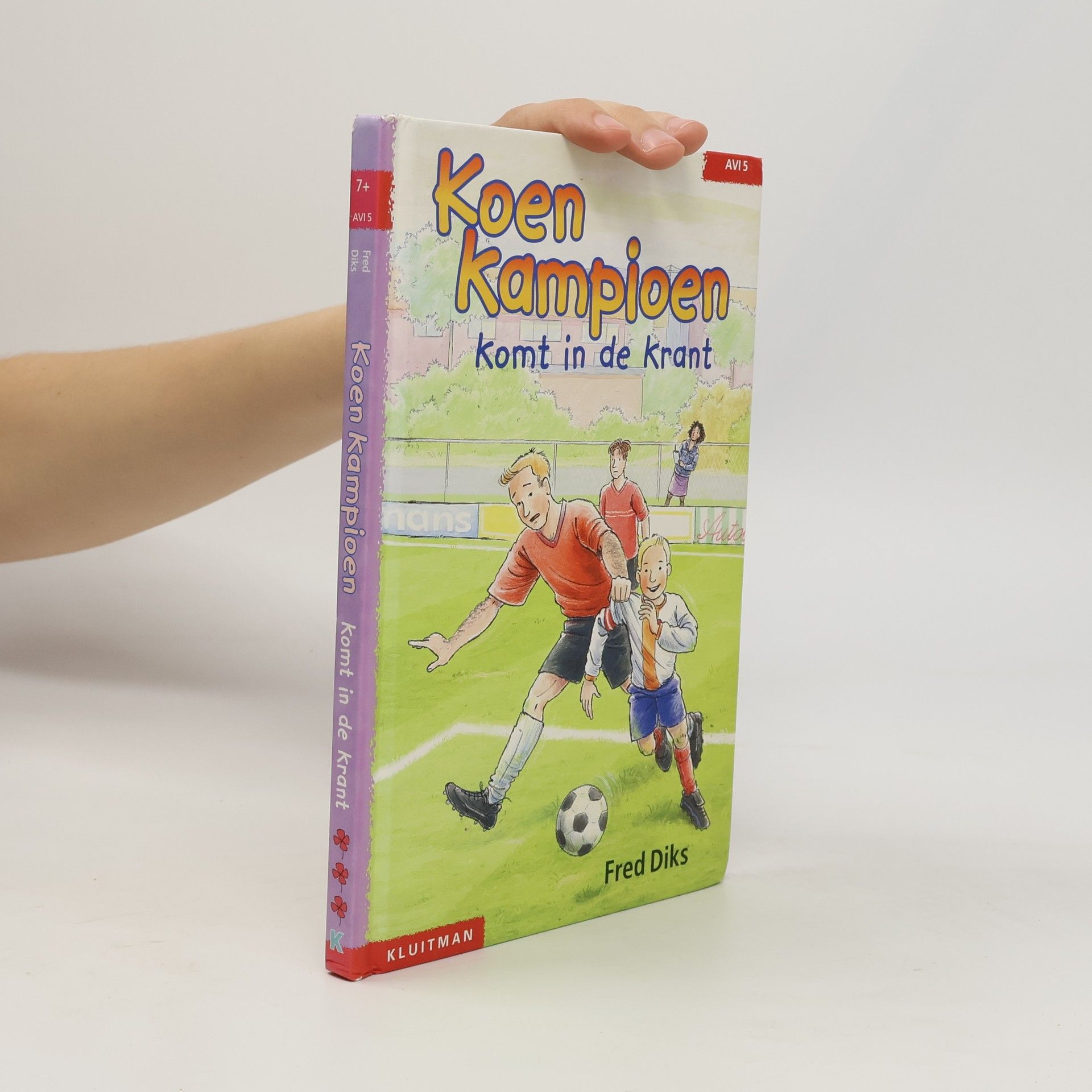Fred Diks Klavertje drie-serie: Koen kampioen komt in de krant