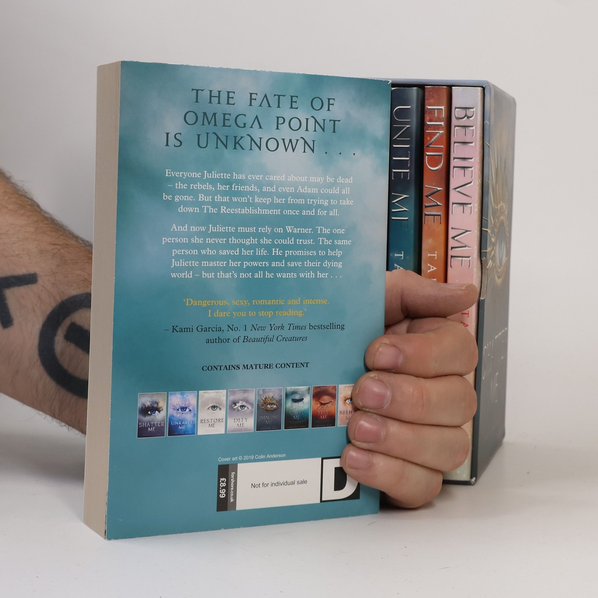 Тагере Мафі Shatter Me X9 Book Set