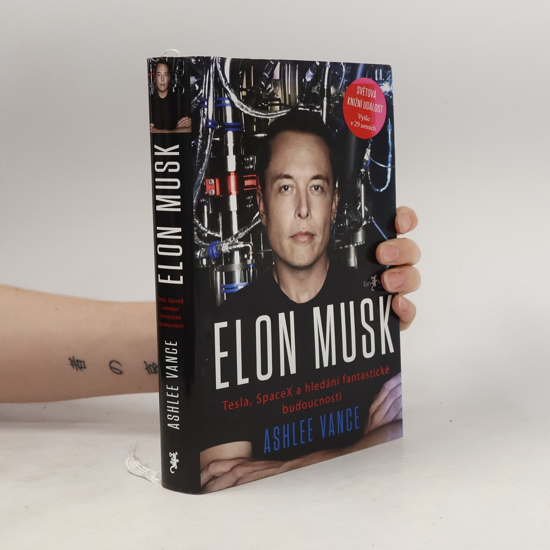 Ashlee Vance Elon Musk. Tesla, SpaceX a hledání fantastické budoucnosti
