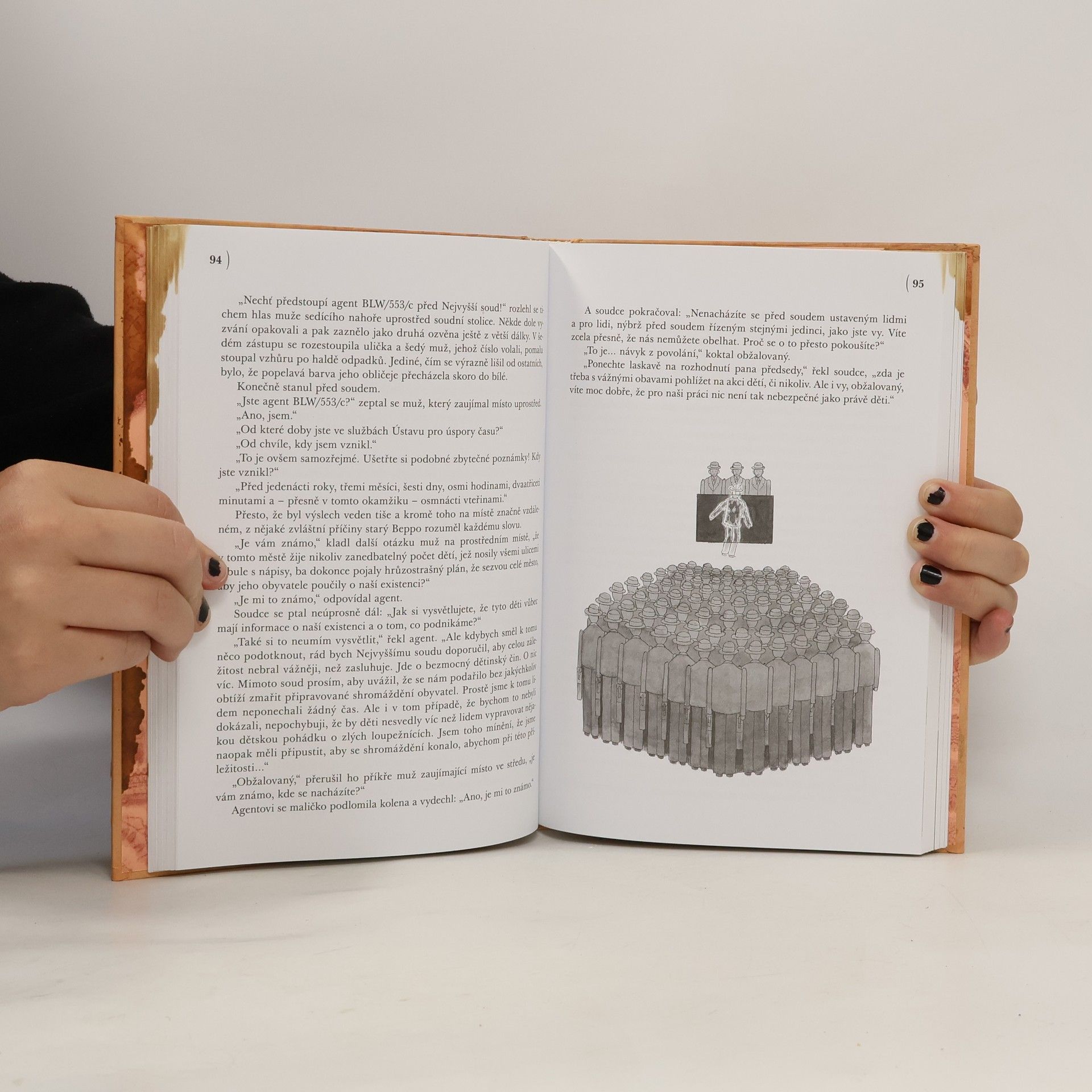 Michael Ende Děvčátko Momo a ukradený čas. Pohádkový román