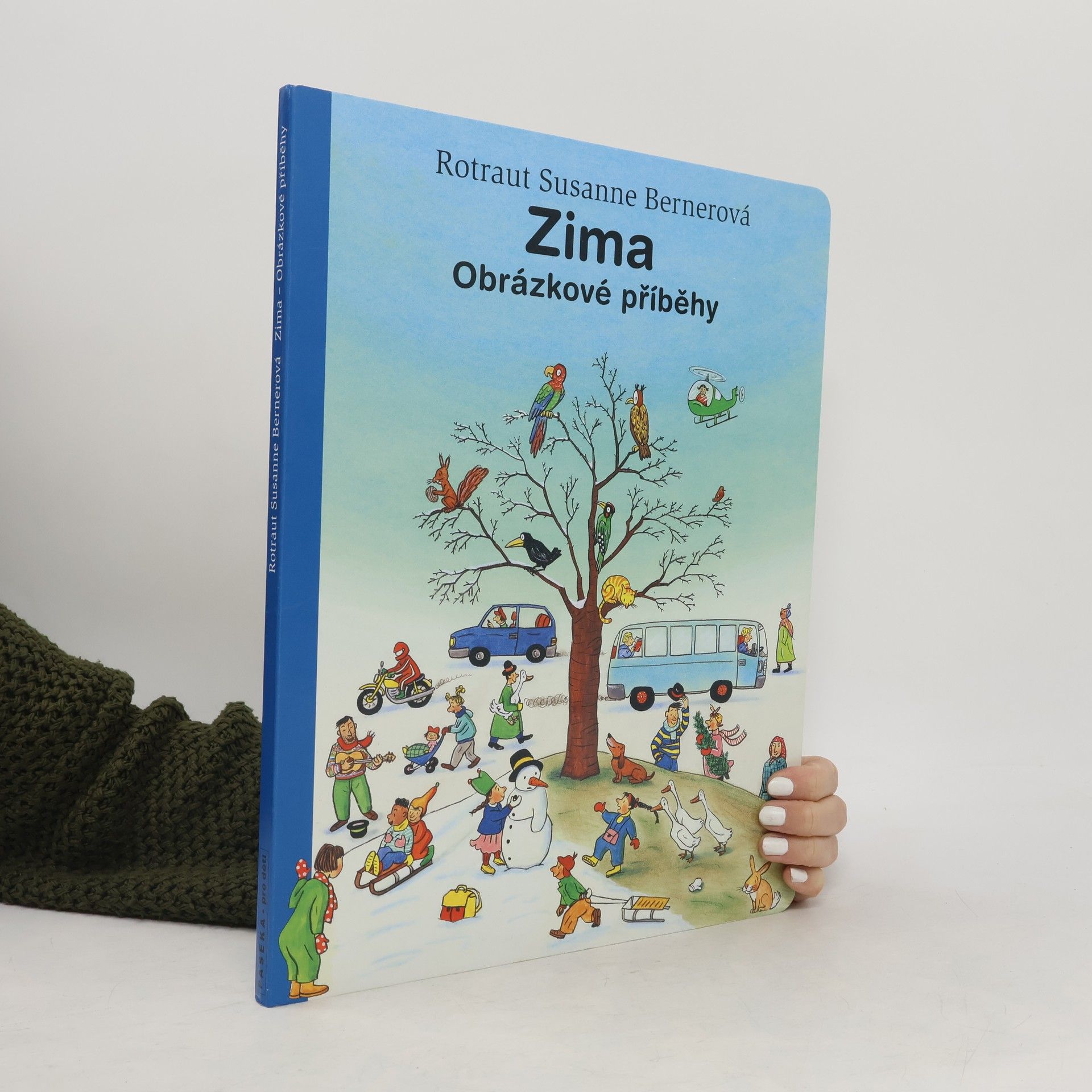 Rotraut Susanne Bernerová Zima. Obrázkové příběhy