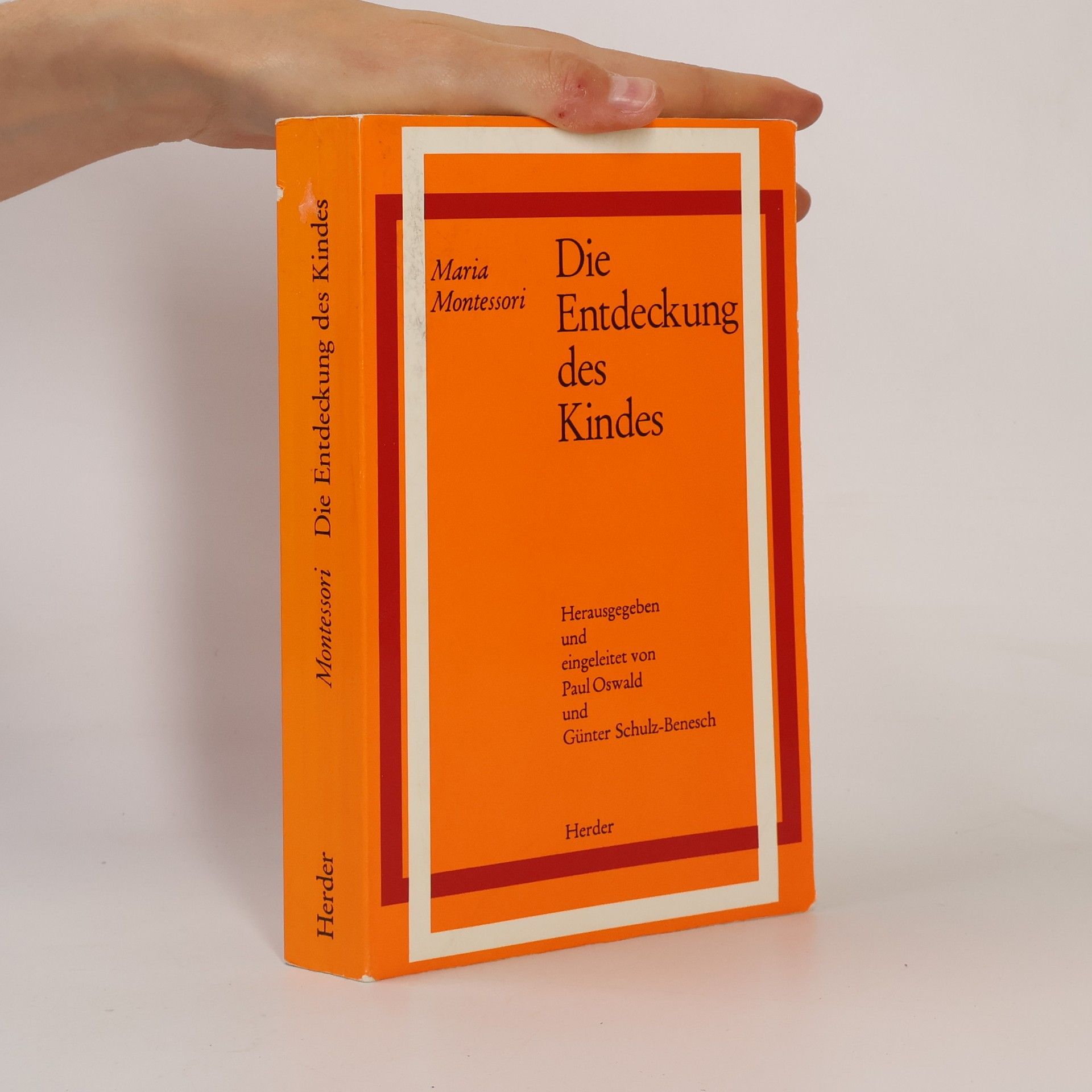 Maria Montessori Die Entdeckung des Kindes