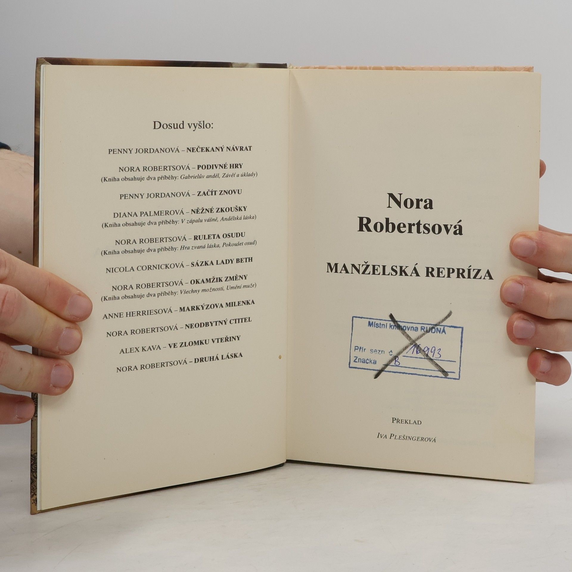 Nora Roberts Manželská repríza