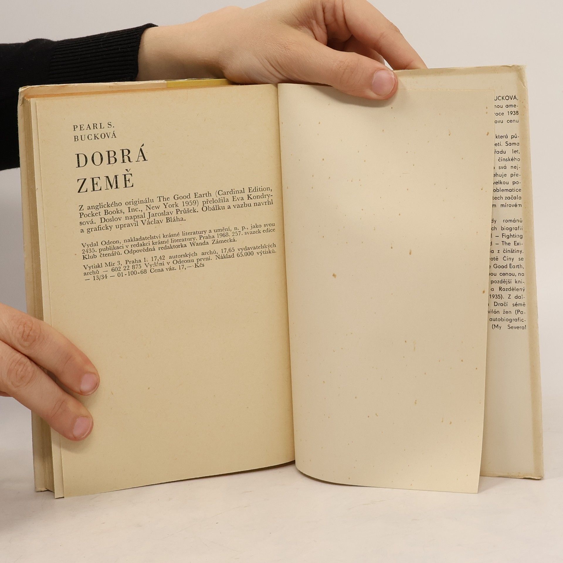Pearl S. Buck Dobrá země
