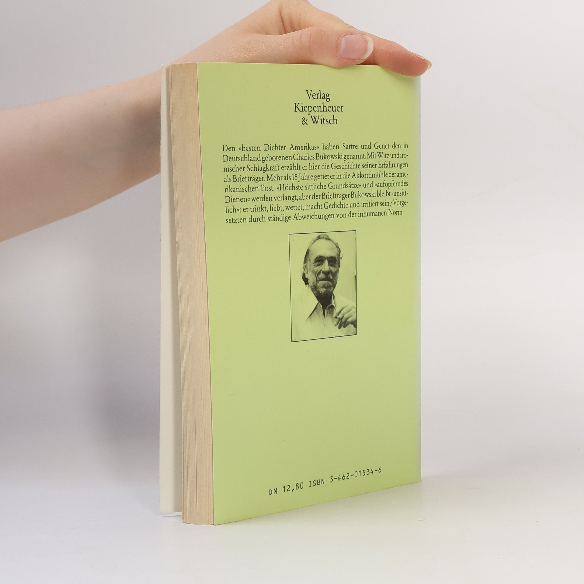 Charles Bukowski Der Mann mit der Ledertasche