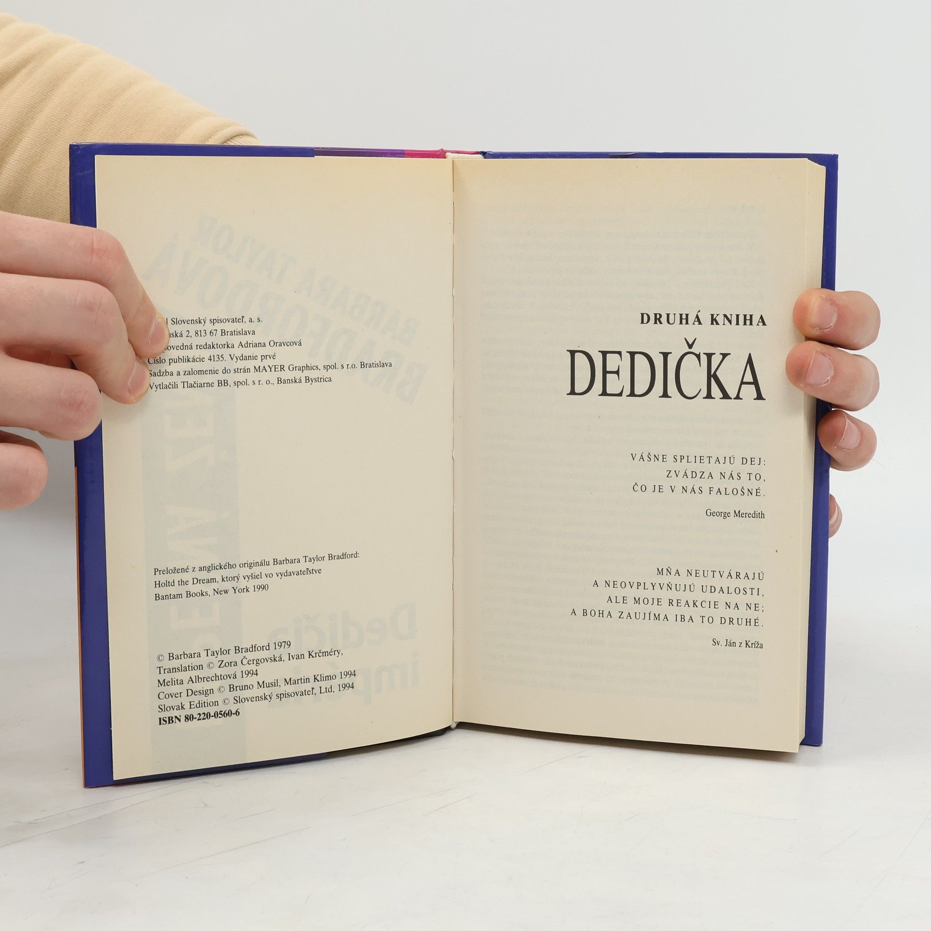Barbara Taylor Bradfordová Dedičia impéria
