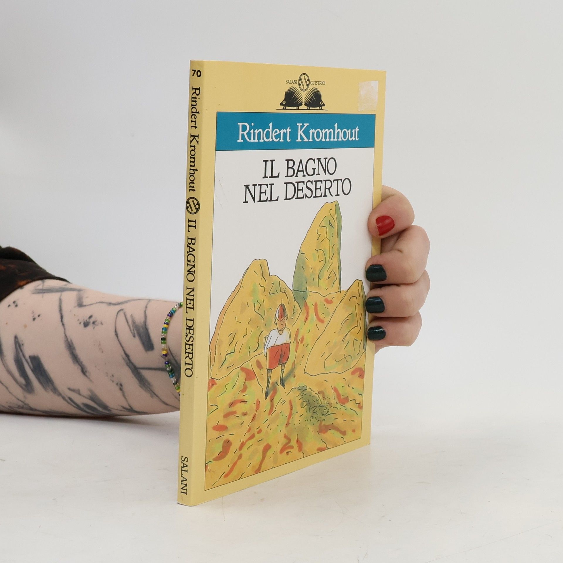 Rindert Kromhout Il bagno nel deserto